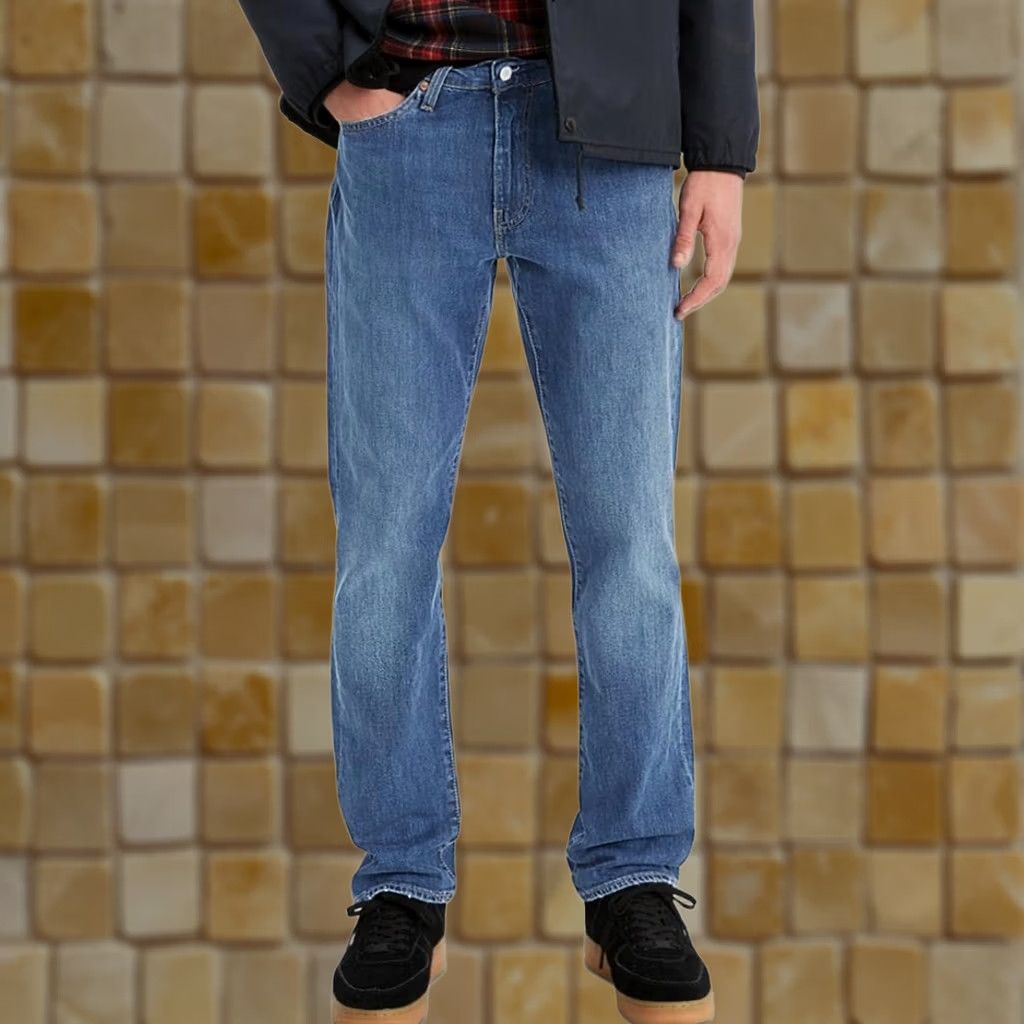 Levi's Levi's 541 Athletic Taper Fit Jeans - Blue - 52 30 - 5-Pocket Denim Stretch - Regular - Men’s Size US 36 / EU 52 - 1 Preview