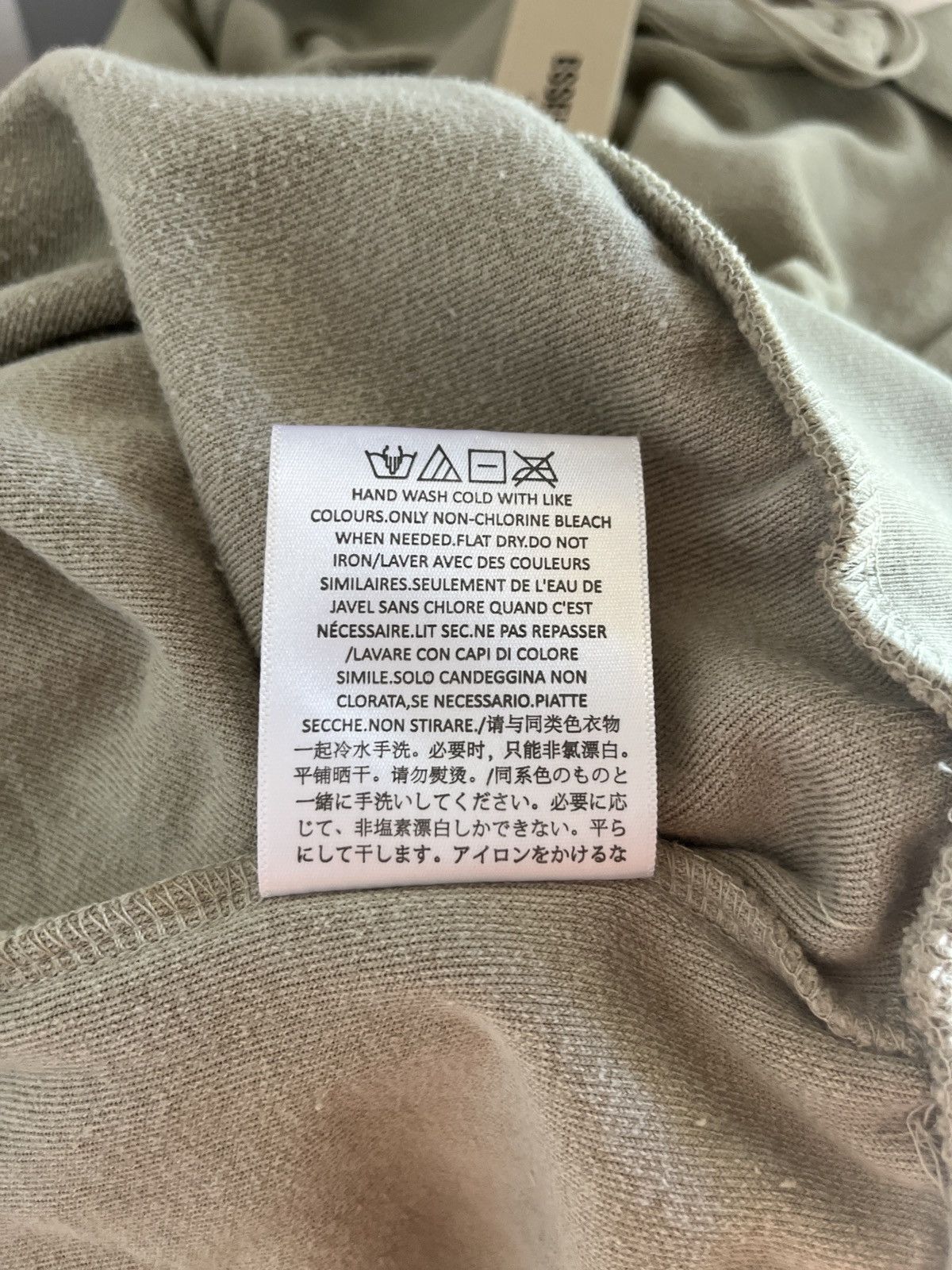 Fear of God NWT Fear of God Essentials Velour Sleeveless Polo Seafoam Size XL / US 12-14 / IT 48-50 - 7 Thumbnail
