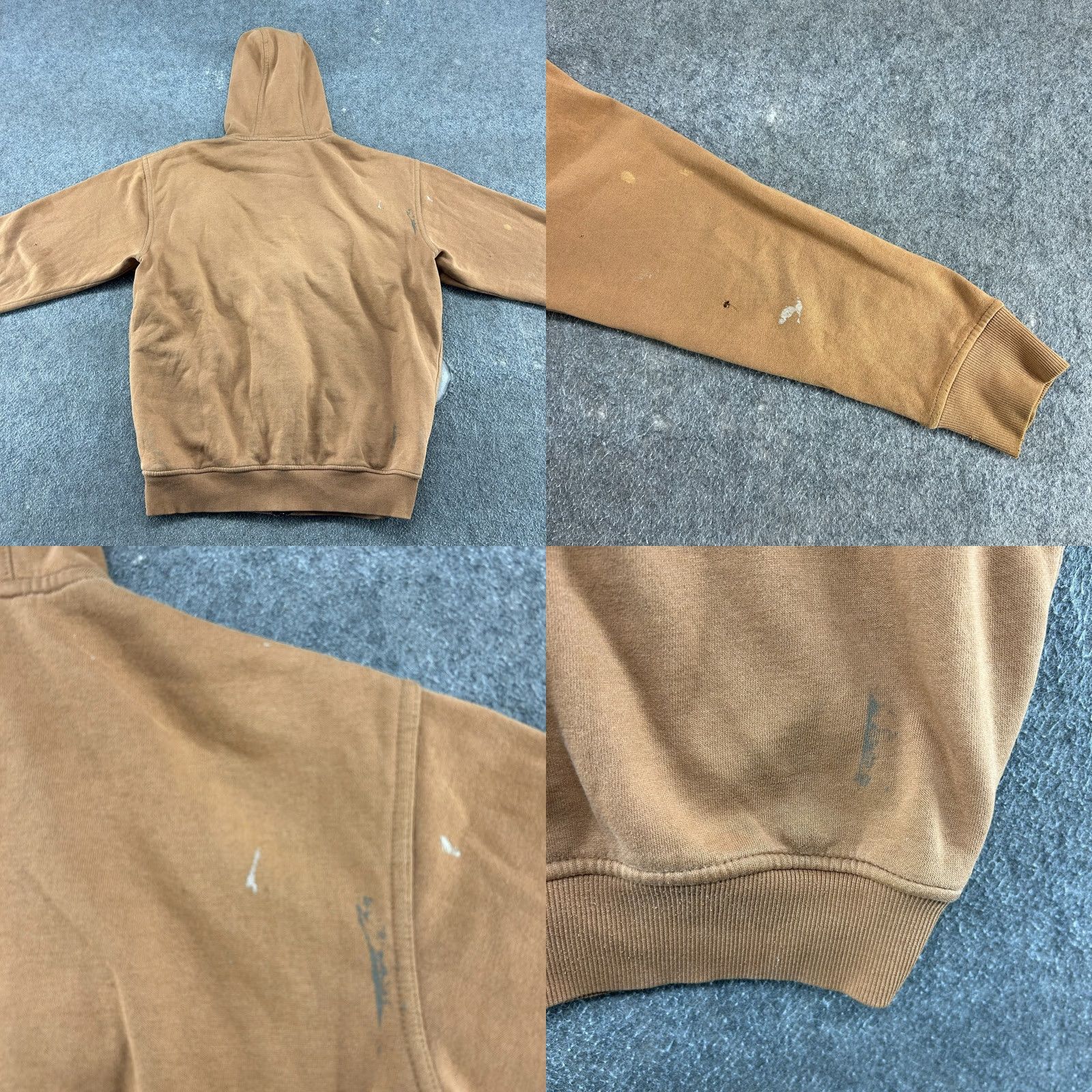 Vintage Milwaukee Hoodie Mens M Brown Full Zip Thermal Lined M12 Heated Gear UNTESTED Shirt Mens Brown Full Zip Hoodie Size US M / EU 48-50 / 2 - 10 Thumbnail