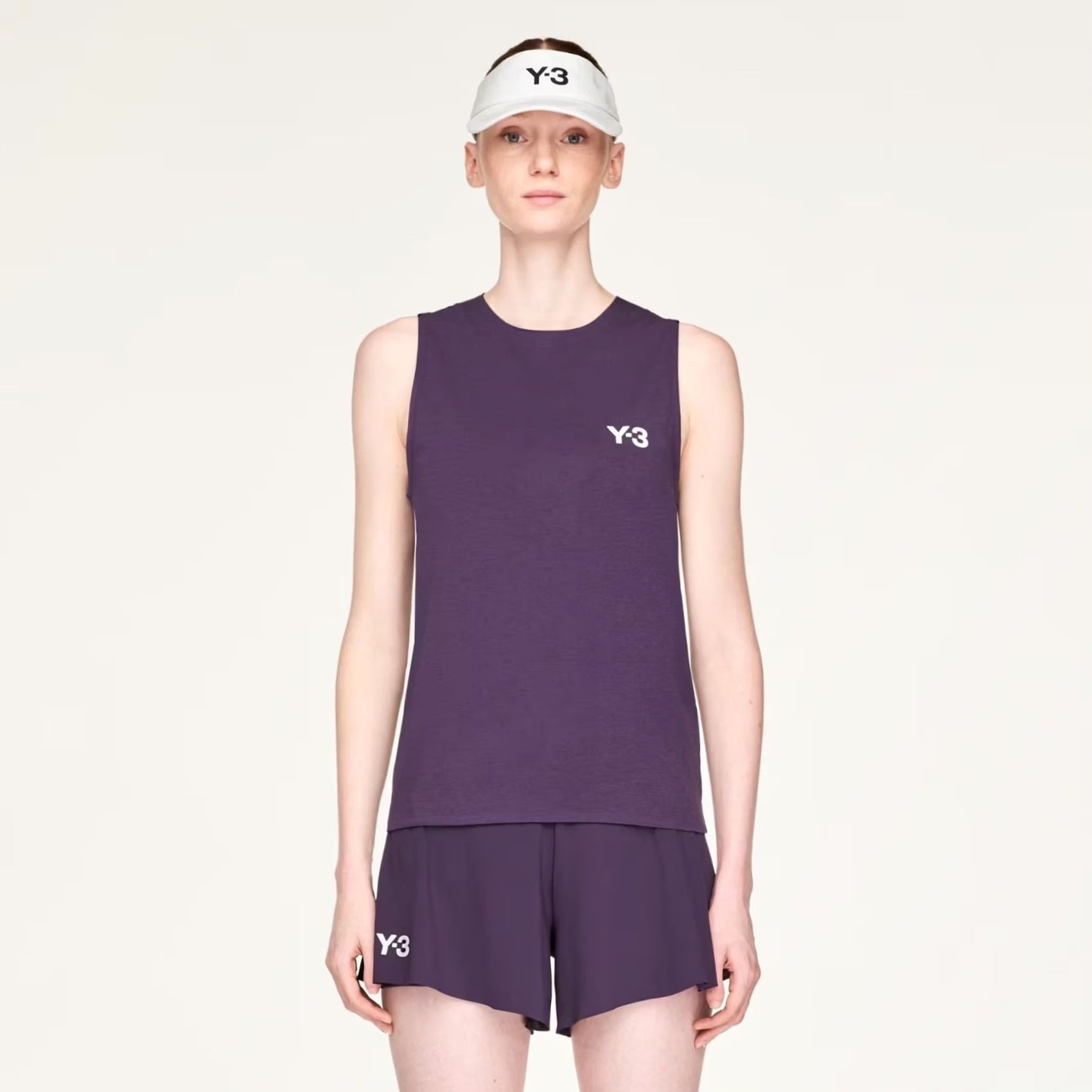 Adidas Adidas Y-3 Tennis Pro Match Tank Top Womens M Plum Purple JM1157 Size M / US 6-8 / IT 42-44 - 7 Thumbnail
