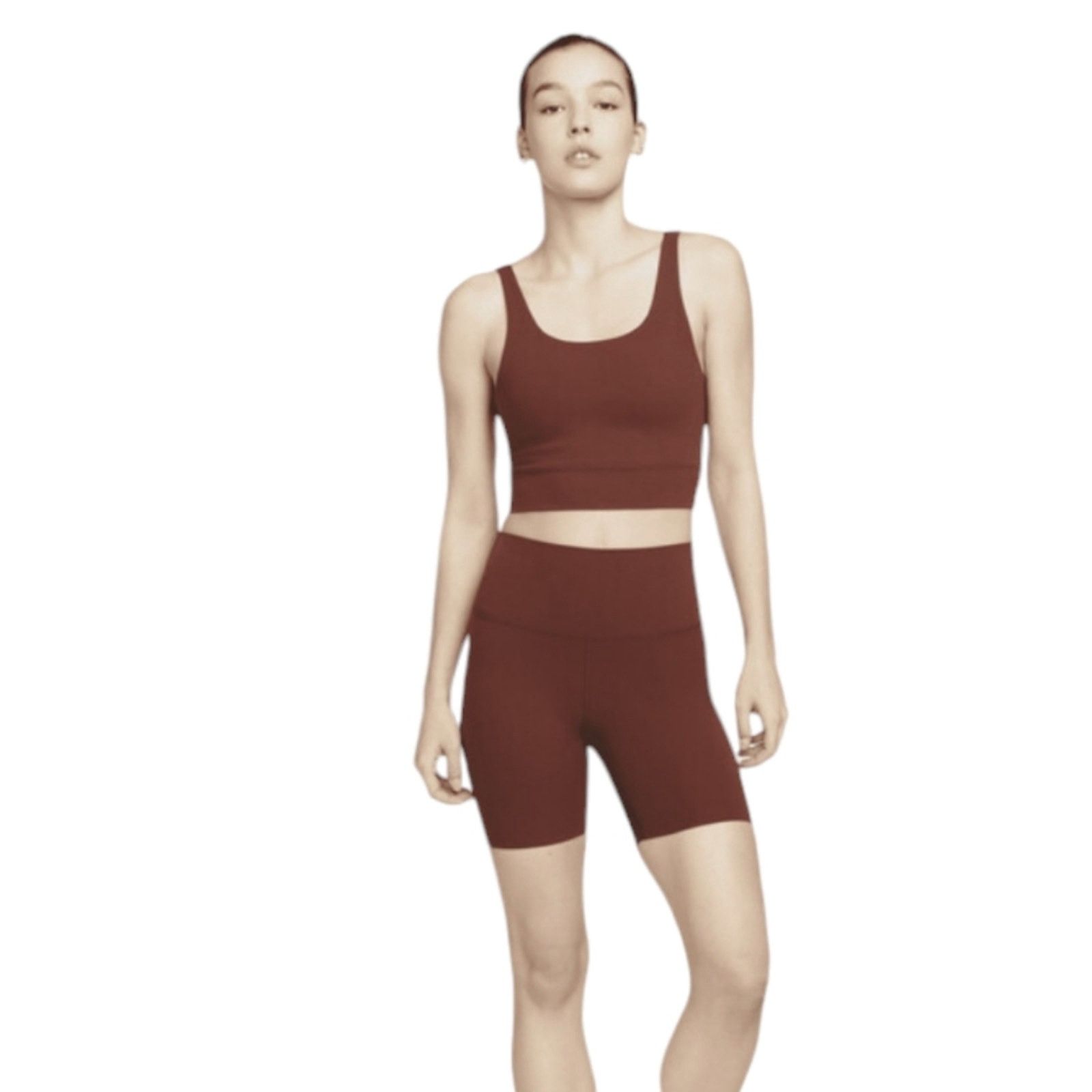 Nike TWO Nike Women's Yoga Luxe Crop Tank XS Bundle of Two. Size XS / US 0-2 / IT 36-38 - 3 Thumbnail