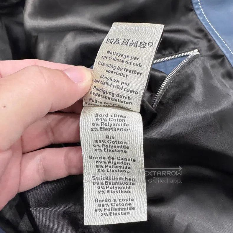 Other Hermes Navy Blue Leather Jacket Size US L / EU 52-54 / 3 - 5 Thumbnail