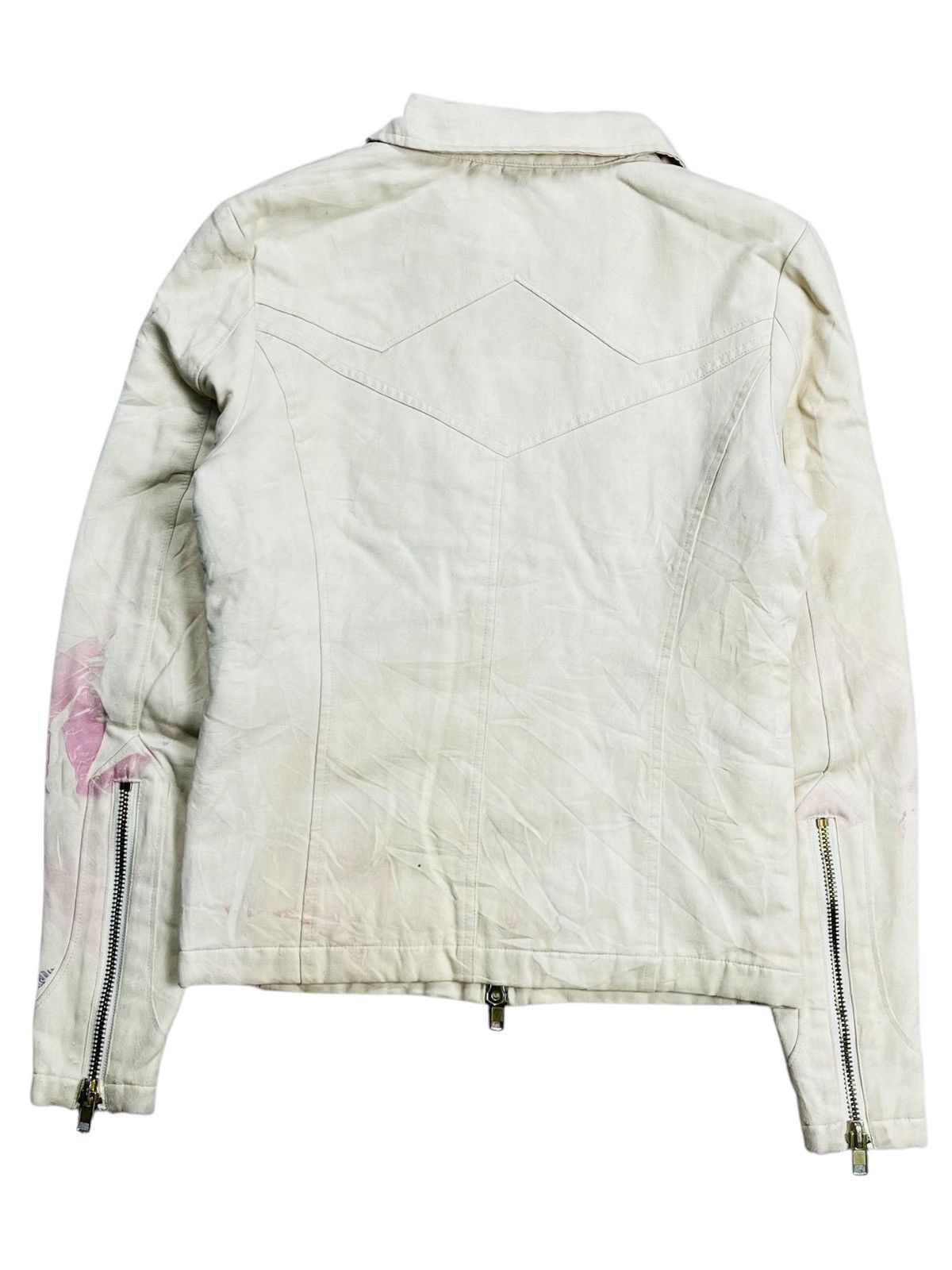 BUFFALO BOBS 2000s Buffalo Bobs - Vkei Style Leather Suede Jacket Size US M / EU 48-50 / 2 - 3 Thumbnail