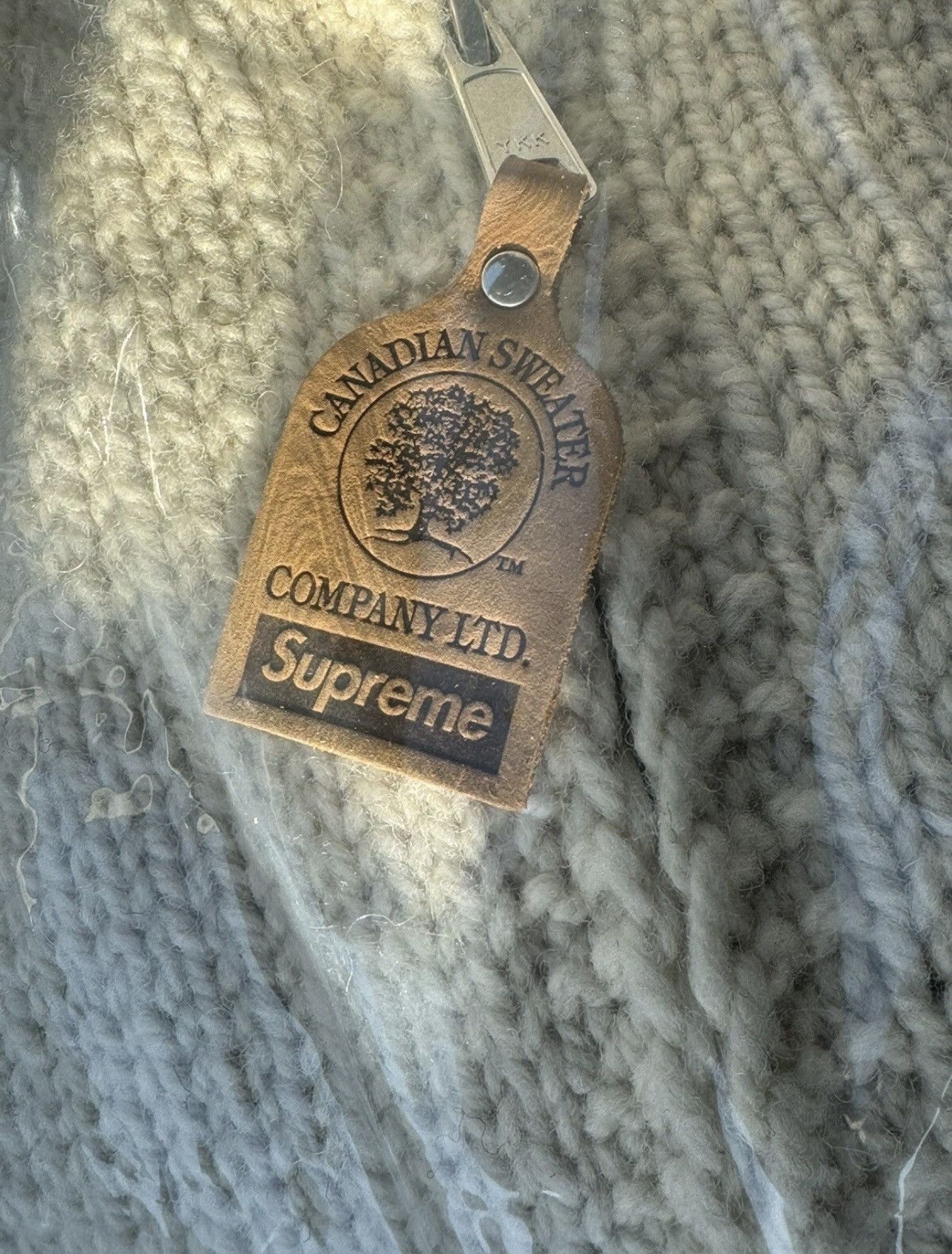 Supreme Camacho Cowichan Sweater Natural XL Size US XL / EU 56 / 4 - 6 Thumbnail