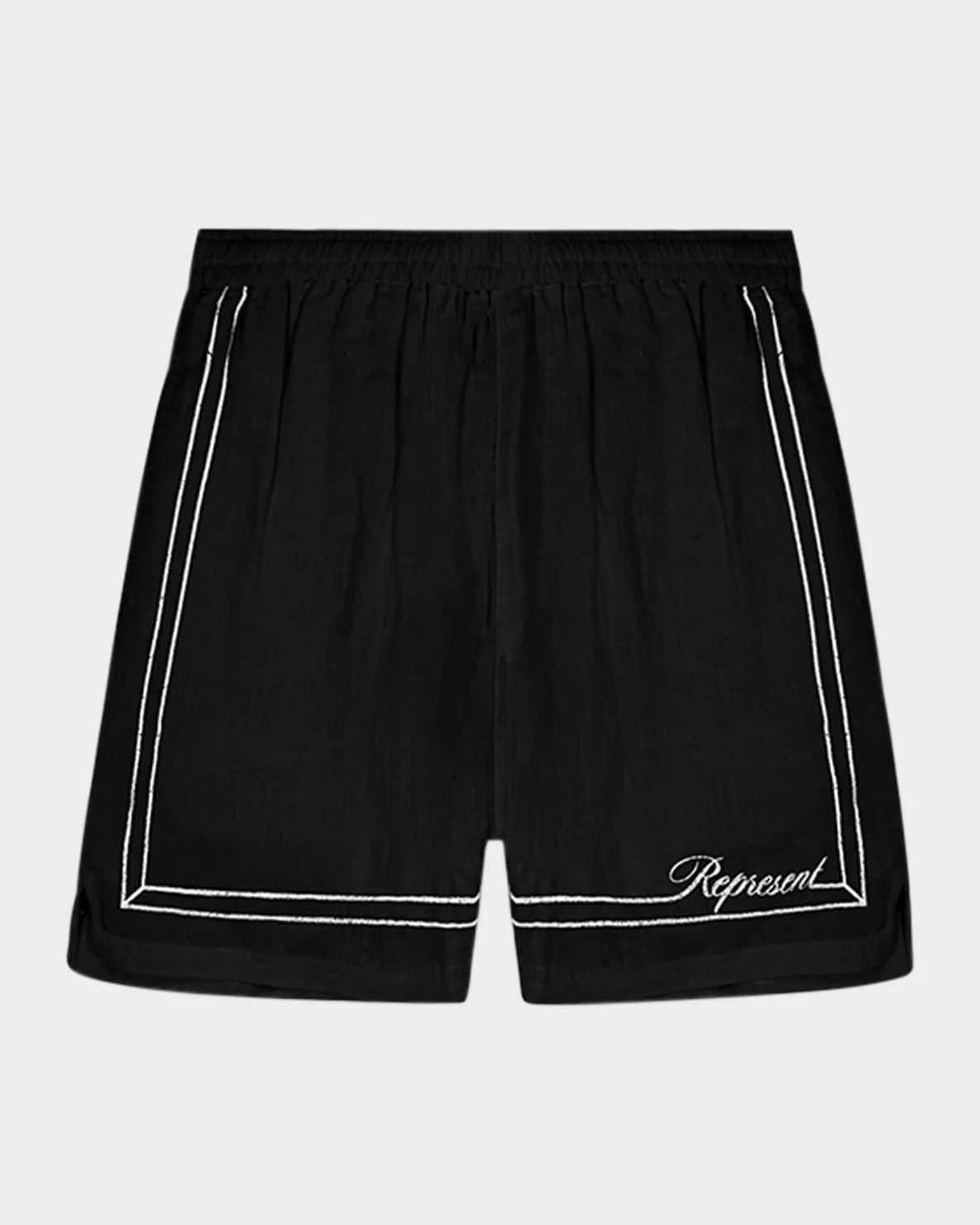 Represent Clo. o1mle1125 Border Short in Black Size US 28 / EU 44 - 1 Thumbnail
