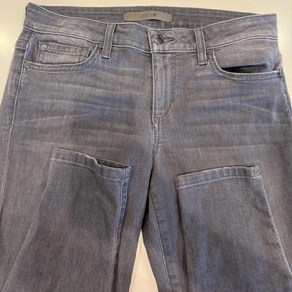 Designer Joe's Jeans Gray Skinny Ankle Freda Denim Size 28 Size 28" / US 6 / IT 42 - 7 Thumbnail