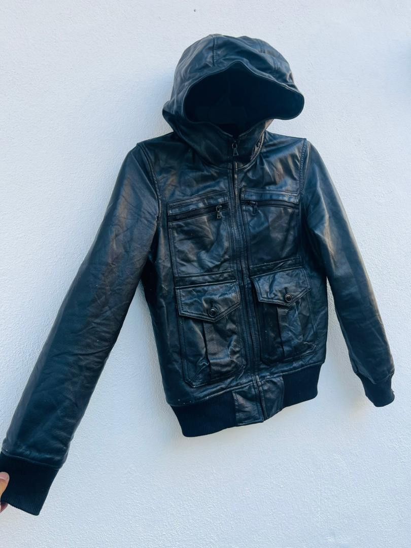 Hysteric Glamour Vintage 90s Hysteric Glamour Designer Fashion Style Leather Size US S / EU 44-46 / 1 - 5 Thumbnail