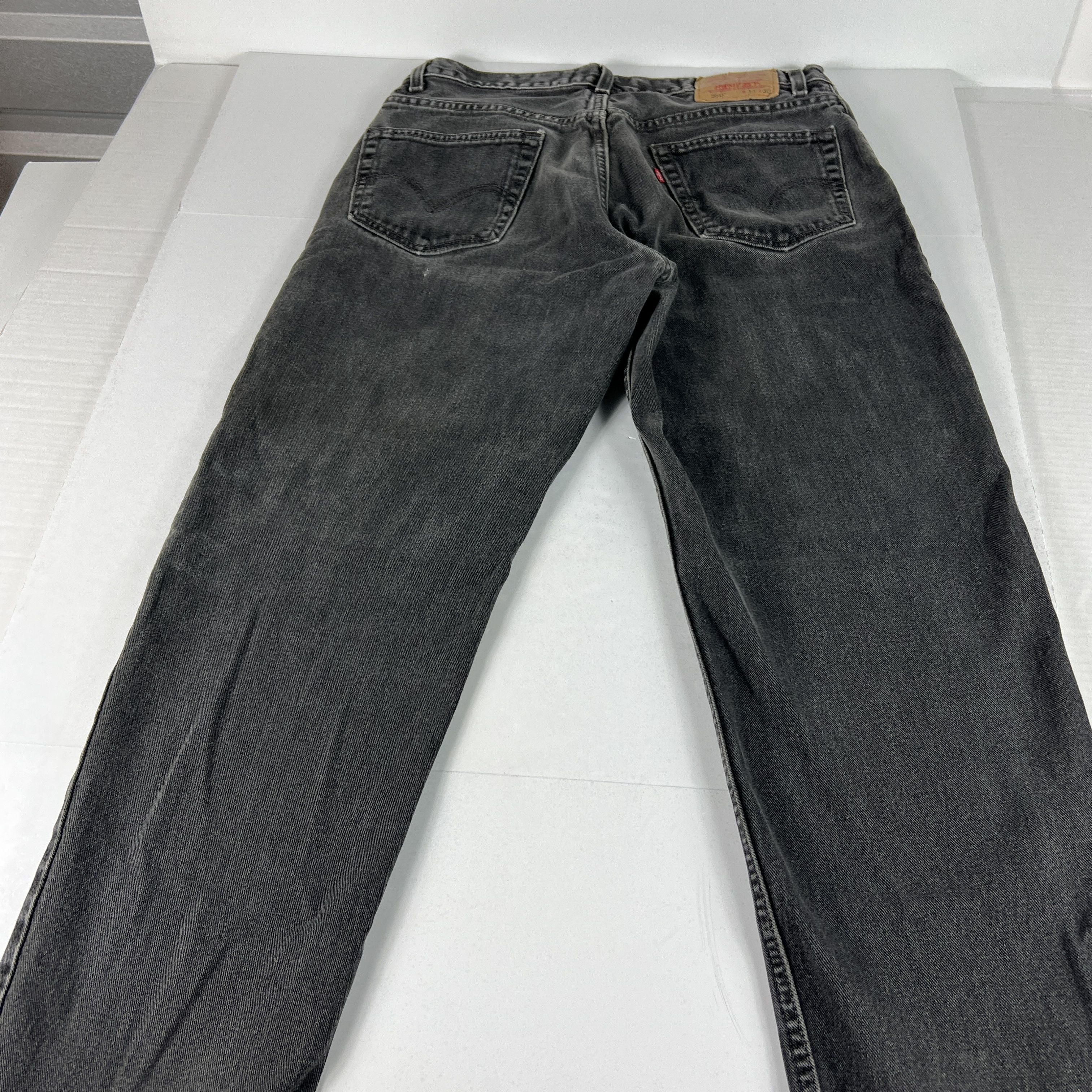 Levi's Y2K Levi's Jeans 550 Relaxed Black Faded Cotton Denim USA Size US 34 / EU 50 - 12 Thumbnail