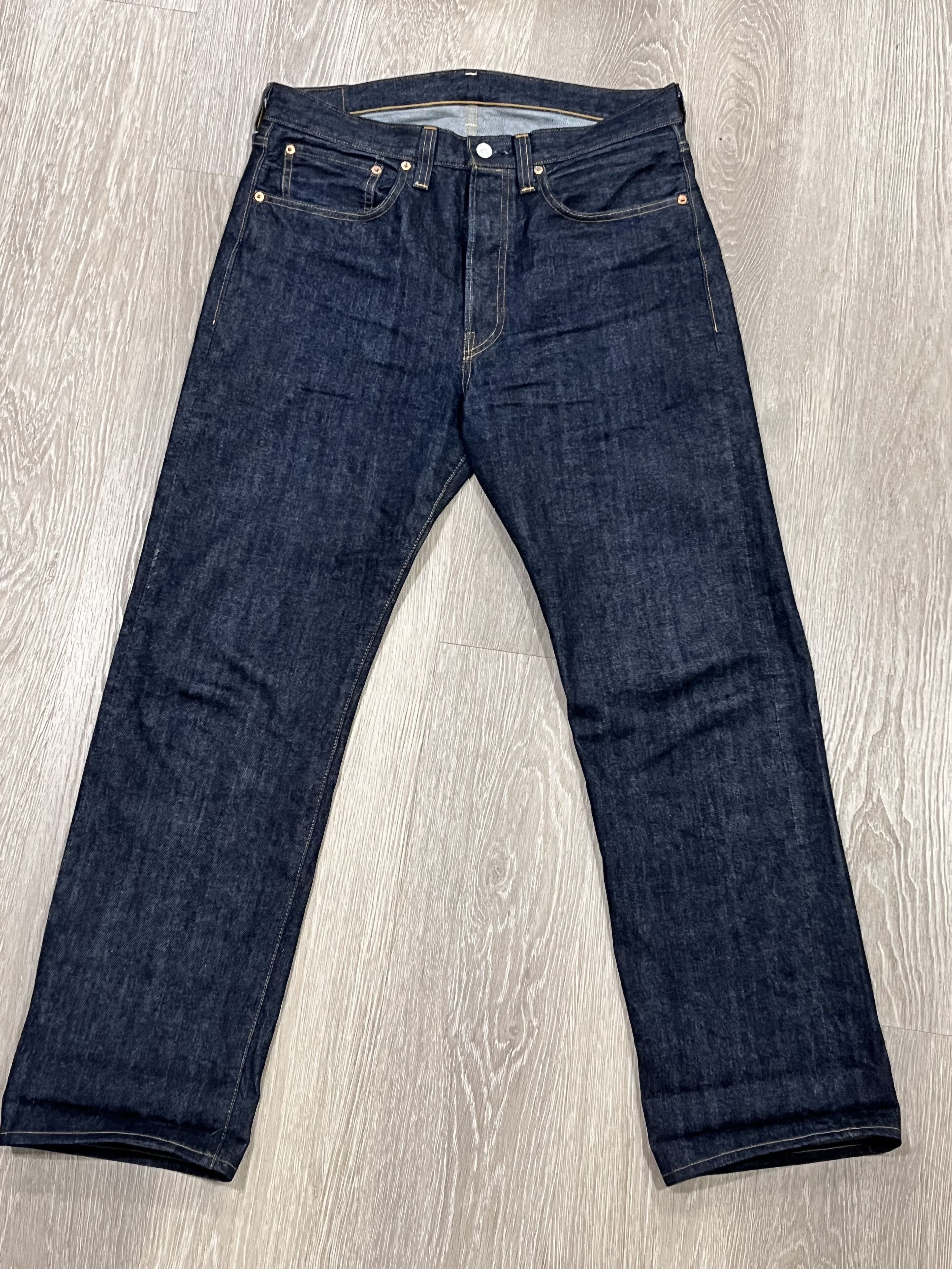 Levi s LVC 1947 501 One Wash Selvedge Denim Grailed