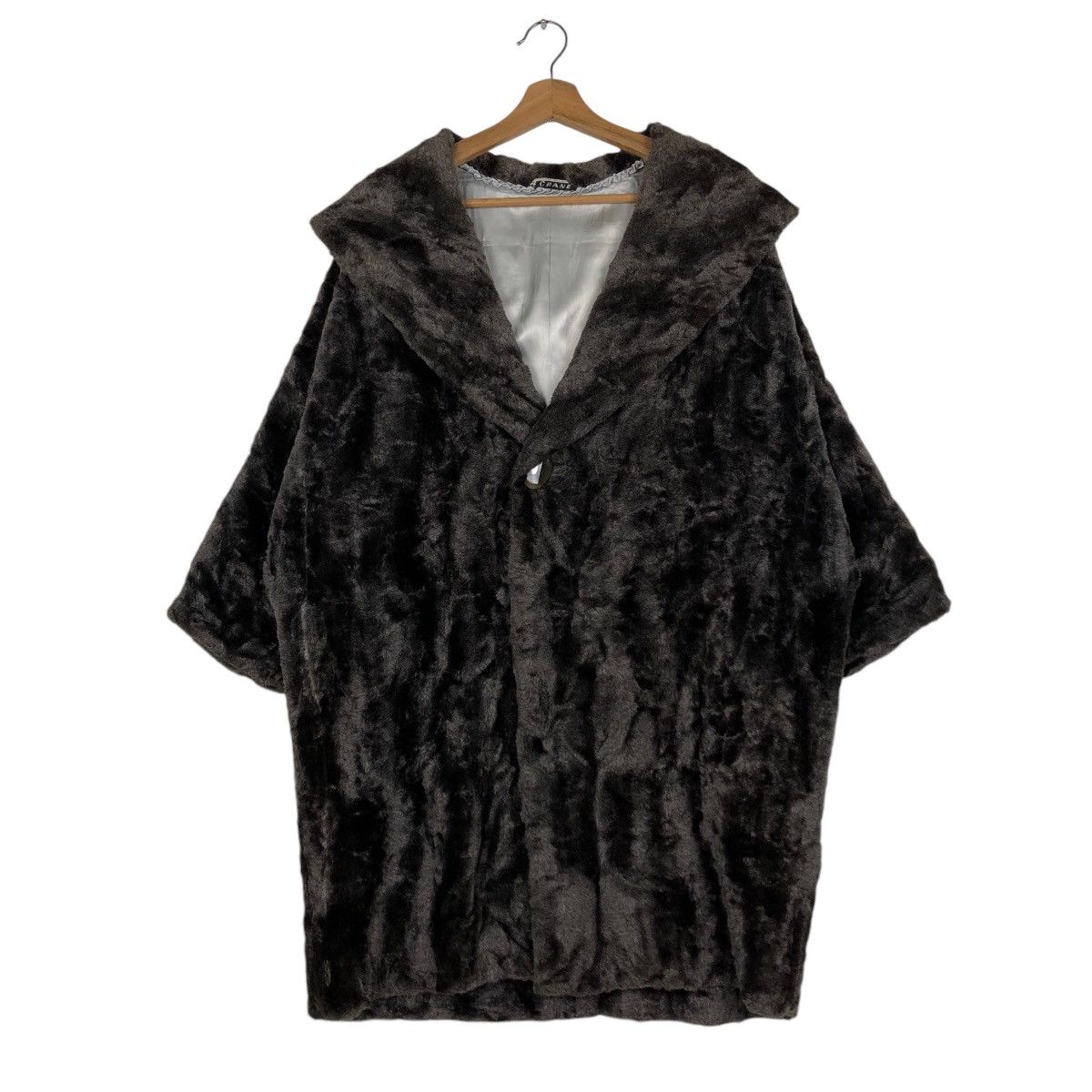 Japanese Brand 📌VINTAGE MOHAIR WOOL CASHMERE JACKET CRANE DOUBLE COLLAR Size US L / EU 52-54 / 3 - 2 Thumbnail