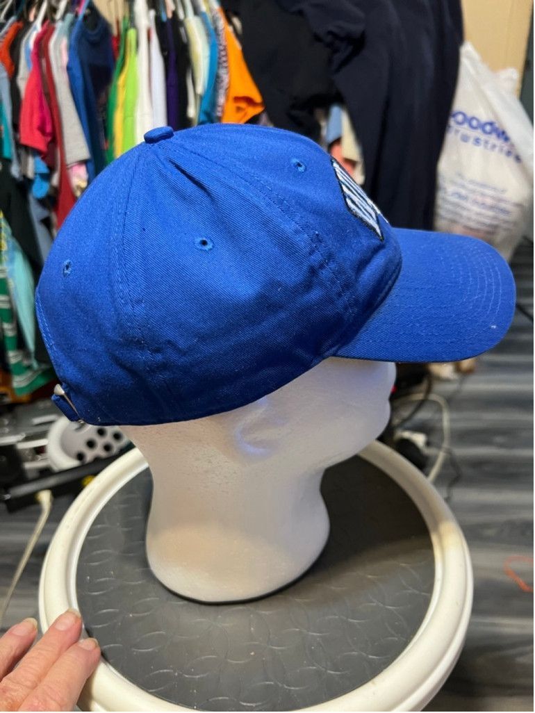 The Unbranded Brand Unisex Kentucky Wildcats Baseball Cap Blue/Black One Size Size ONE SIZE - 4 Thumbnail