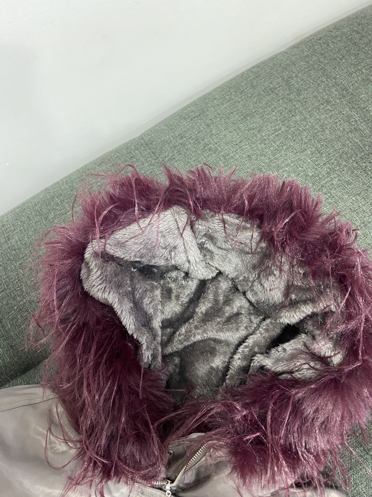 Hysteric Glamour Vintage Faux Fur Bomber Jacket Japanese Avant Garde Mohair Size US S / EU 44-46 / 1 - 6 Thumbnail