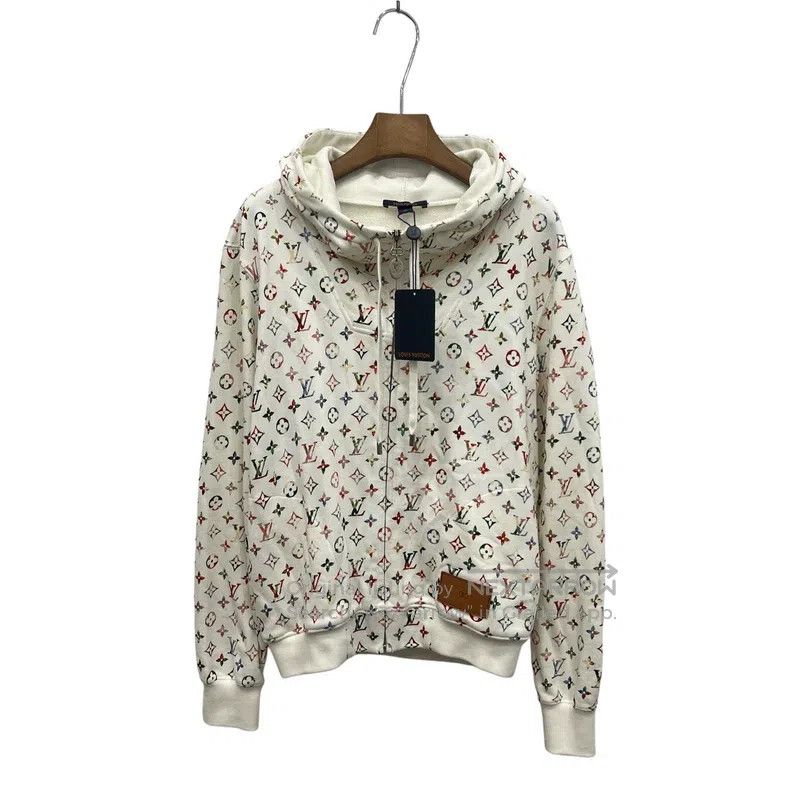 Louis Vuitton Louis Vuitton White Dazzling Color Full Print jacket Size XS / US 0-2 / IT 36-38 - 1 Thumbnail