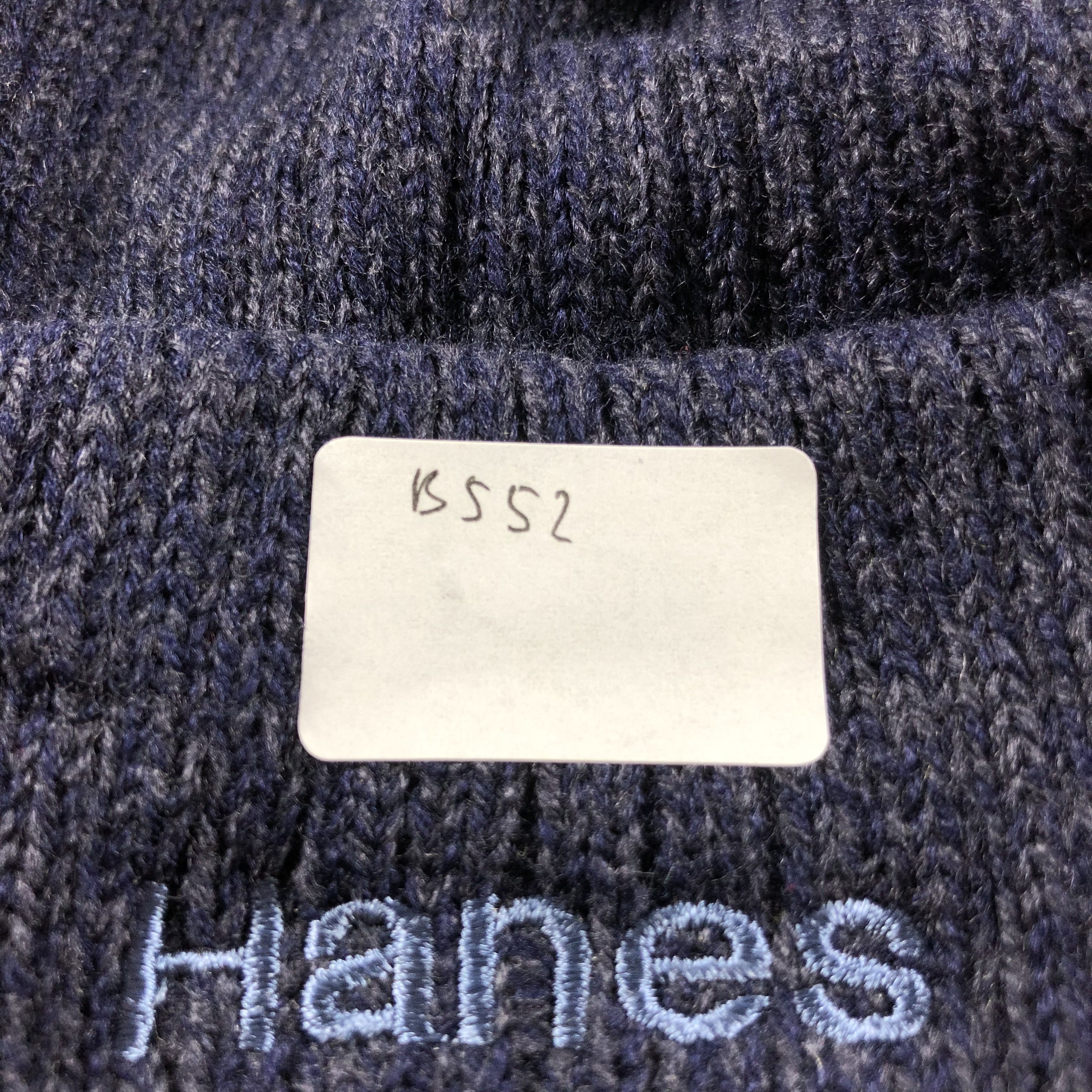 Hanes Hanes Fisherman Wool Beanie Snowcap Snow Hat B552 Size ONE SIZE - 7 Thumbnail