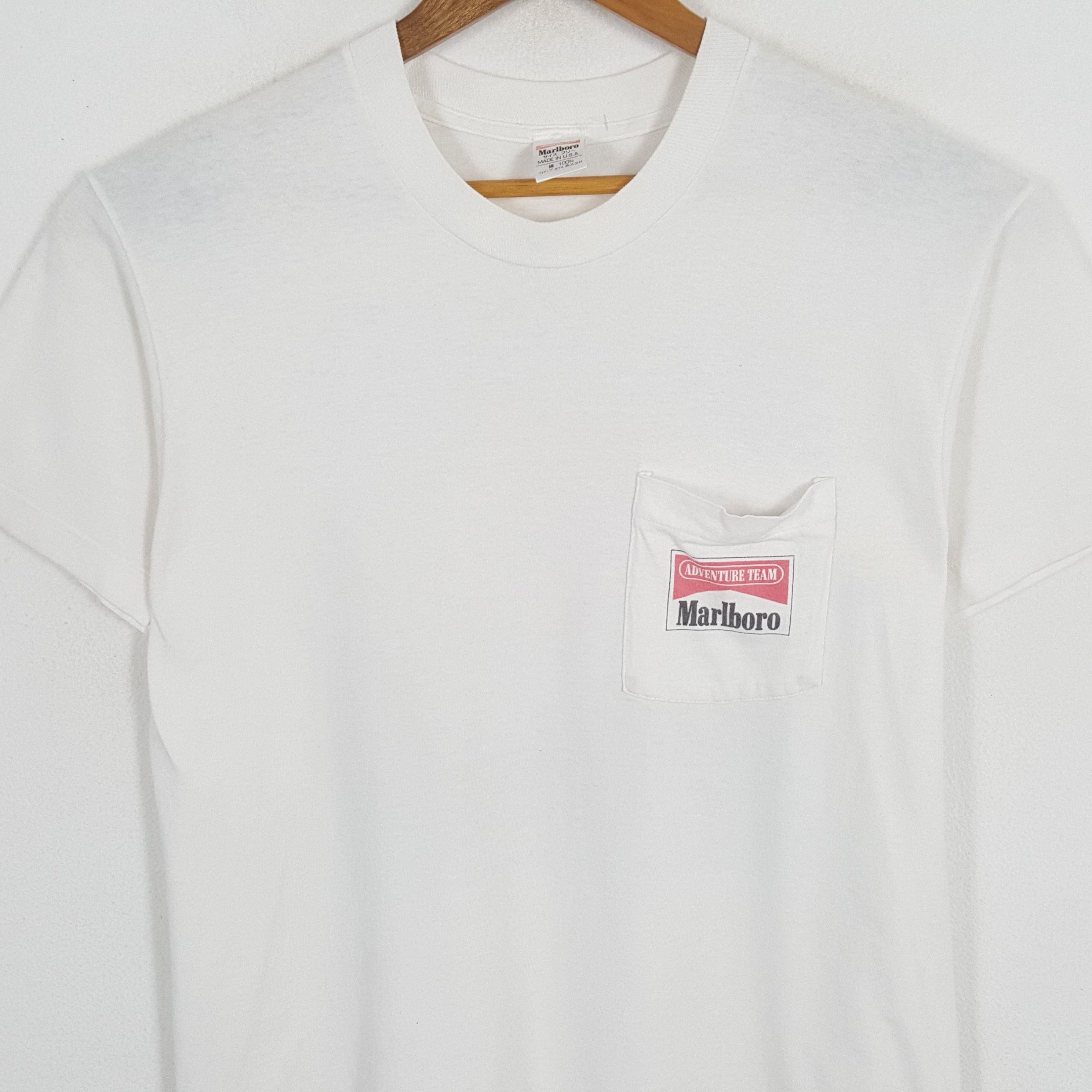 Marlboro × Marlboro Adventure Team × Vintage Vintage MARLBORO ADVENTURE TEAM Promotion T-Shirts Size US XL / EU 56 / 4 - 4 Thumbnail