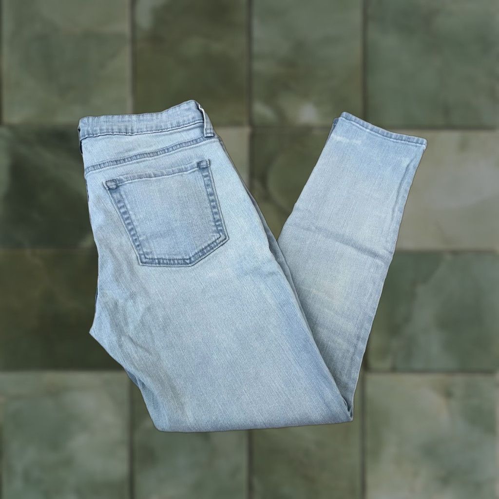 Gap Gap Womens Skinny Jeans 6 Blue Low Rise Stretch Size 28" / US 6 / IT 42 - 1 Thumbnail