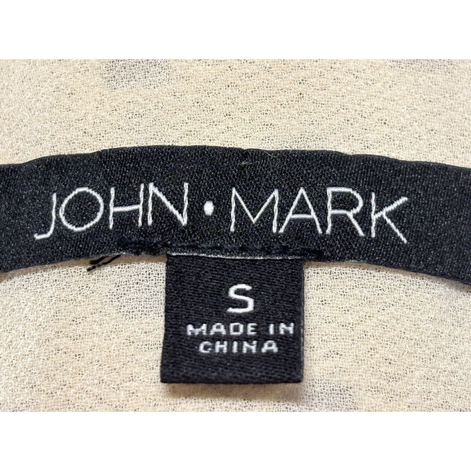 Vintage John Mark Women's Sweater Small Ivory Knit Crew Neck Pullover Cotton Blend Size S / US 4 / IT 40 - 6 Thumbnail