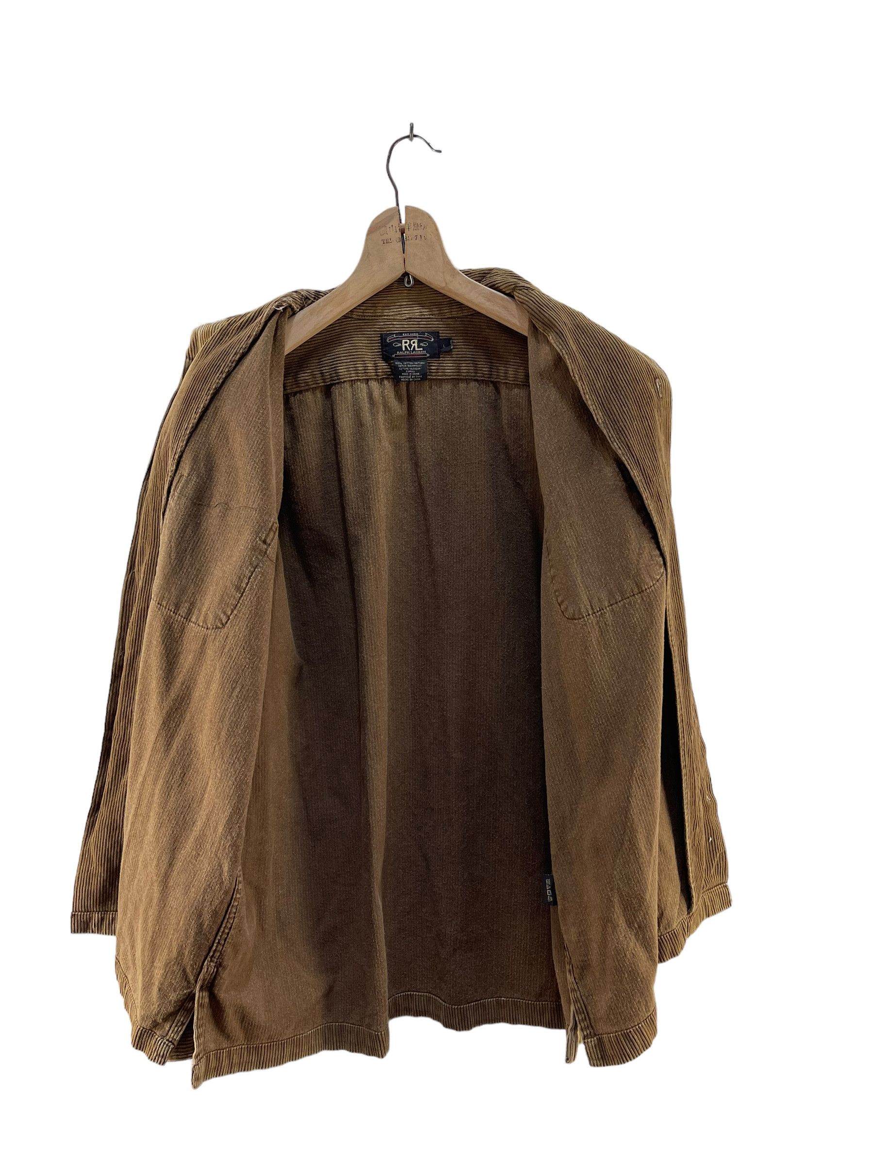 Ralph Lauren Vintage RRL Ralph Lauren Corduroy Jacket Size L / US 10 / IT 46 - 3 Thumbnail