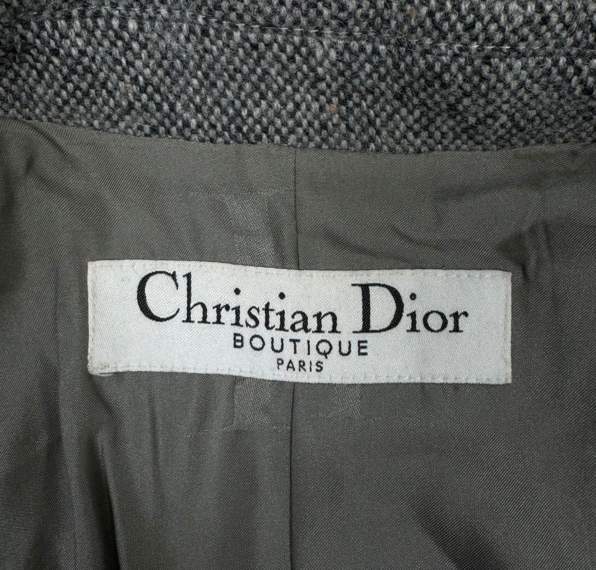Dior × John Galliano Christian Dior John Galliano Genuine Leather And Wool Jacket Size M / US 6-8 / IT 42-44 - 10 Thumbnail