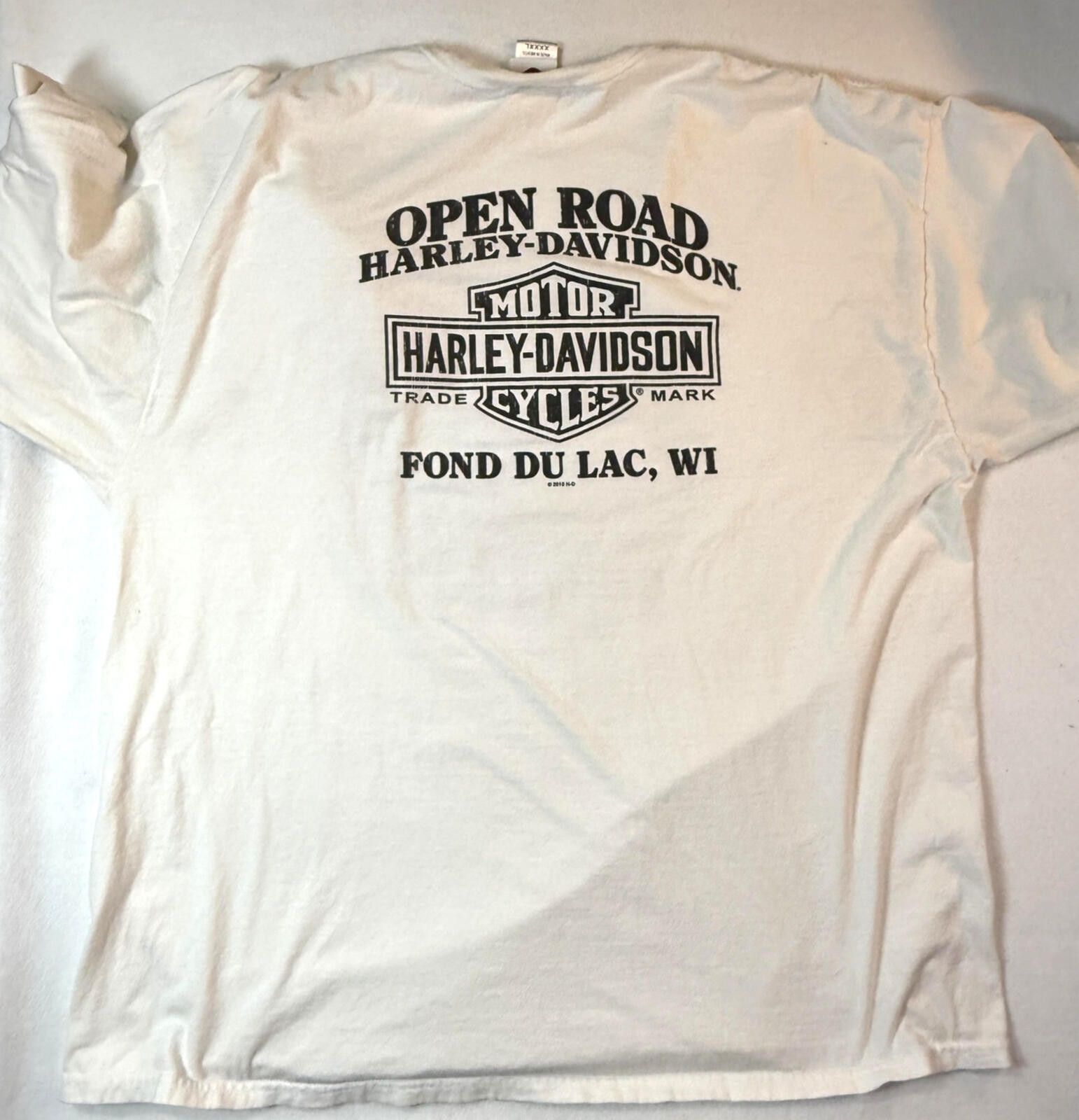 Harley Davidson Harley-Davidson Shirt Mens 4XL Eagle Biker Motorcycle Y2K Size US XXL / EU 58 / 5 - 7 Thumbnail