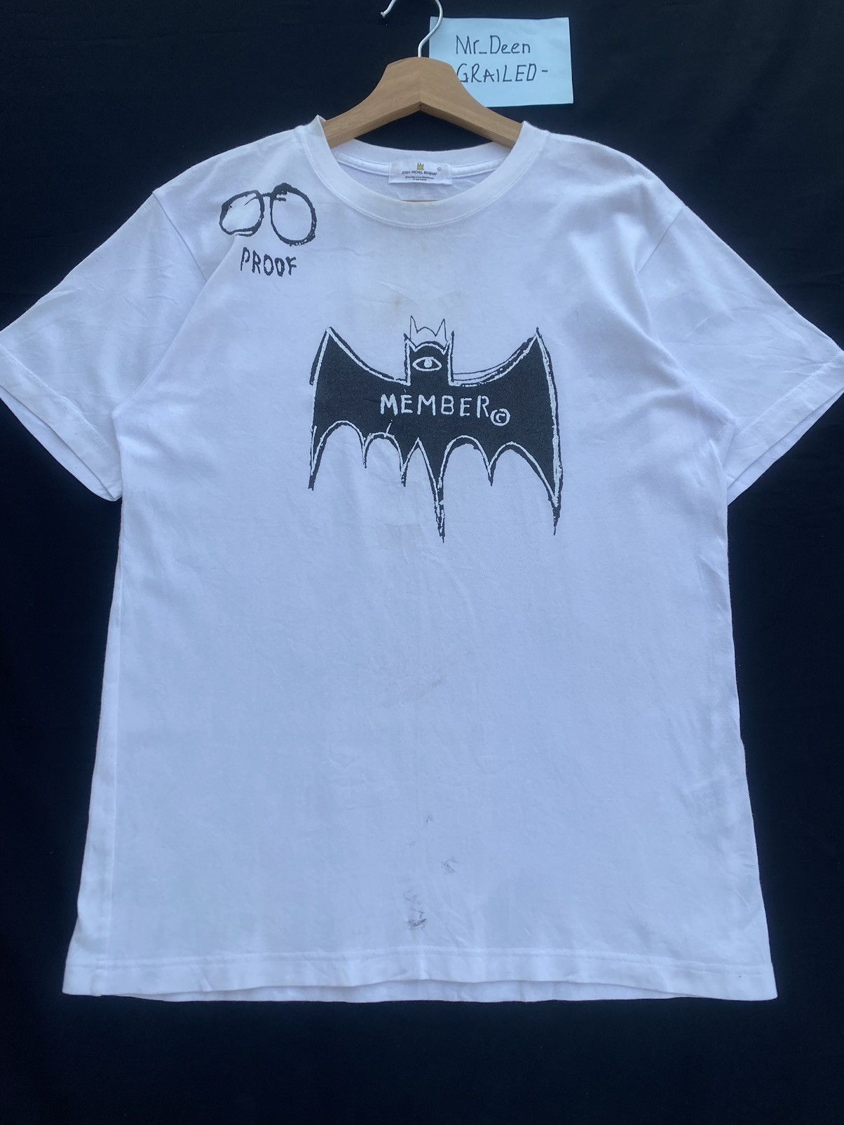Jean-Michel Basquiat Rare Vintage Jean Michael Basquiat Tshirt Size US L / EU 52-54 / 3 - 4 Thumbnail