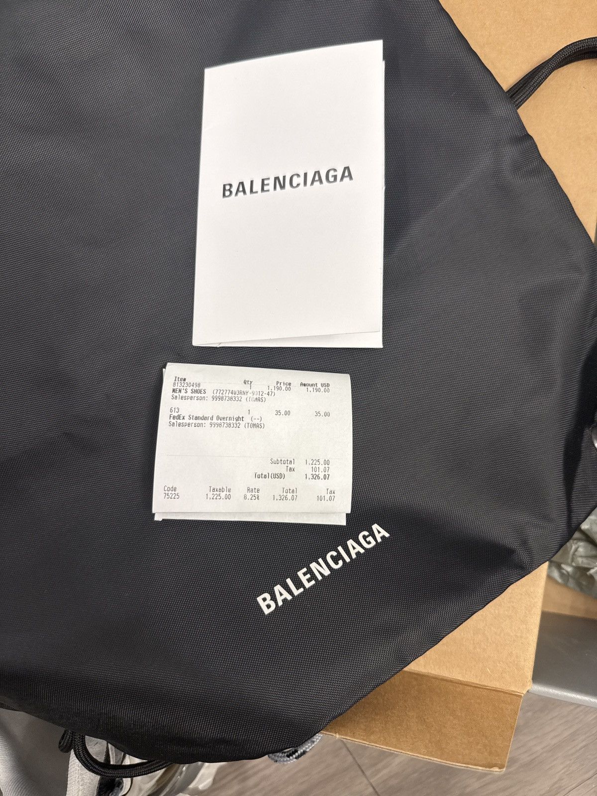 Balenciaga Balenciaga Mens Runner Sneaker Size US 14 / EU 47 - 11 Thumbnail