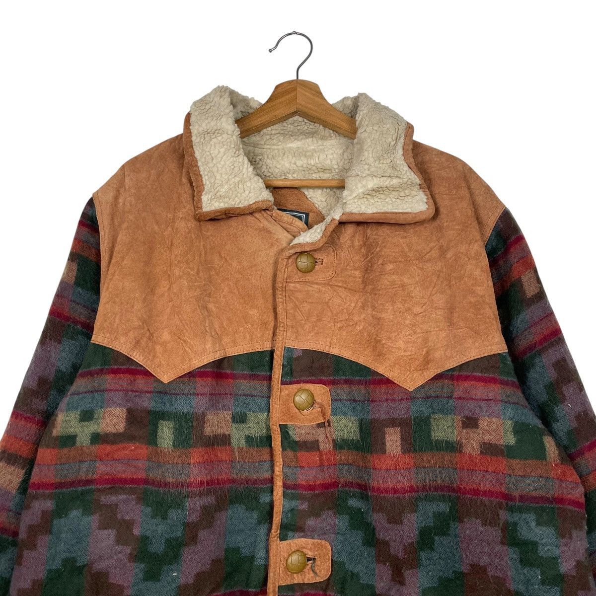 Other Spectator's Mandoc Navajo Leather Jacket Size US M / EU 48-50 / 2 - 2 Thumbnail
