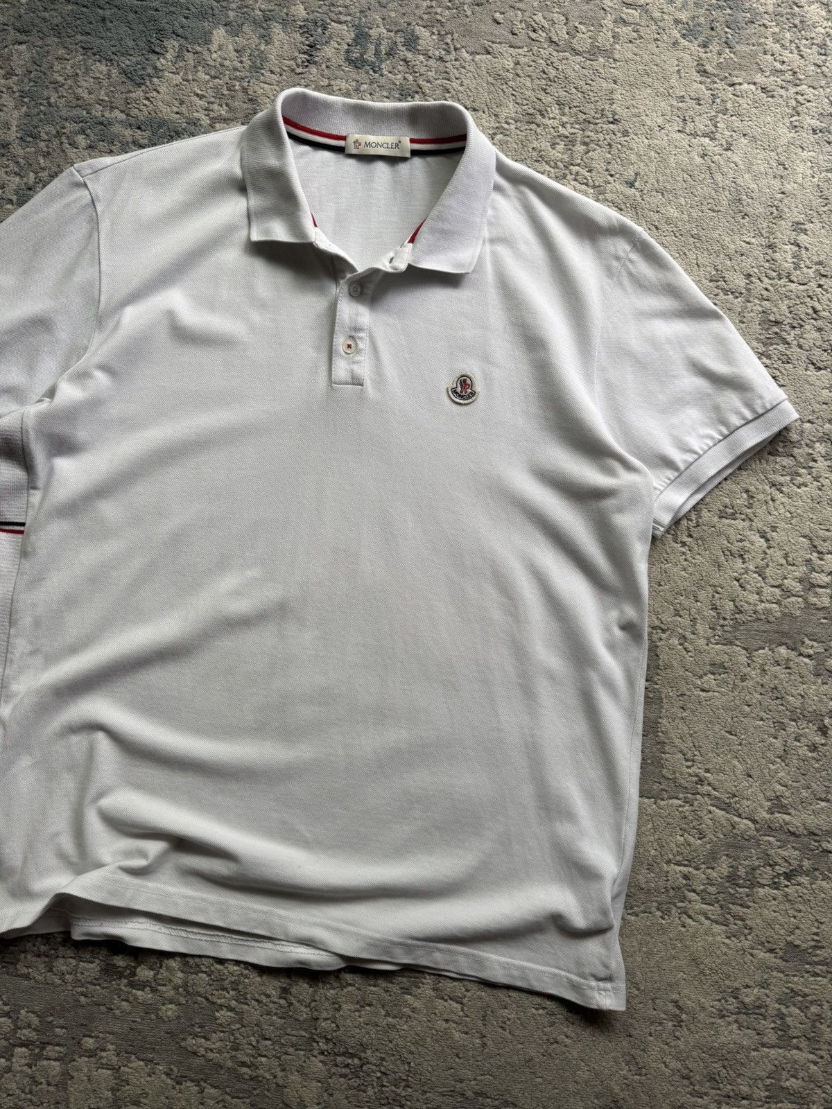 Moncler Moncler polo T shirt size Xl Size US XL / EU 56 / 4 - 2 Thumbnail