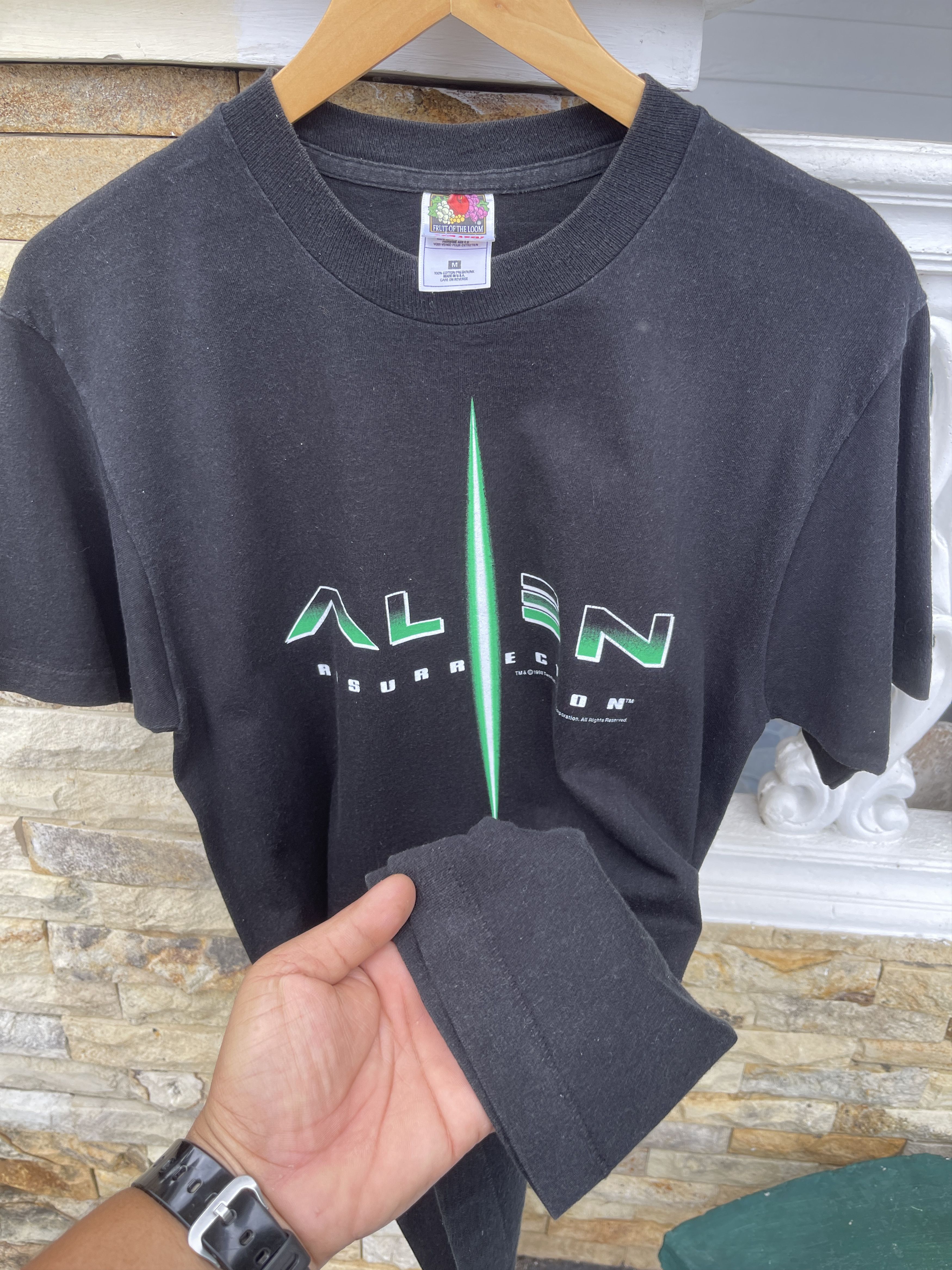 Vintage Last Drop🔥Rare🔥Vintage 90s ALIENS Movie T-Shirt Size US M / EU 48-50 / 2 - 7 Thumbnail