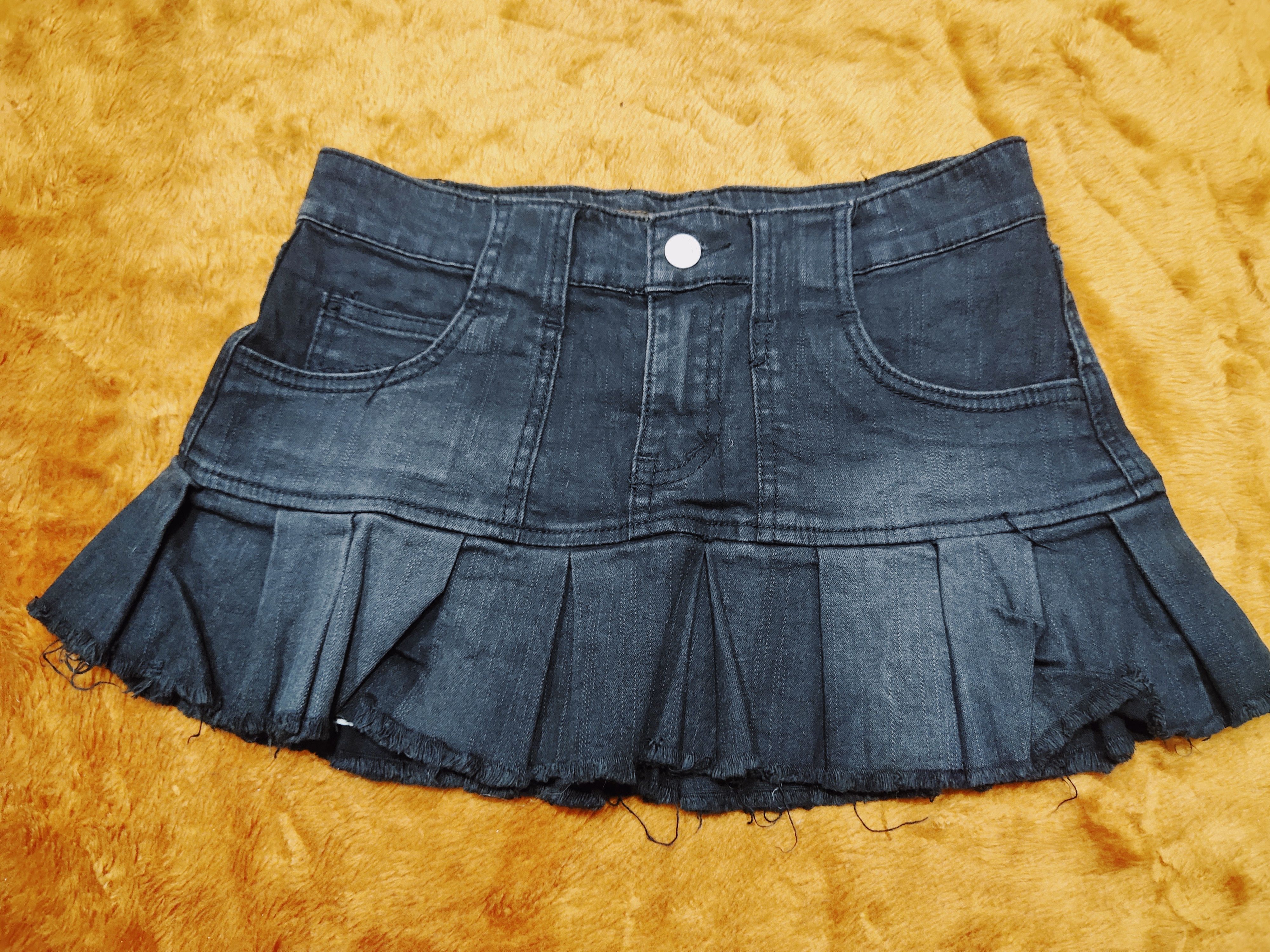 Star&Style Denim Mini Sexy Skirt