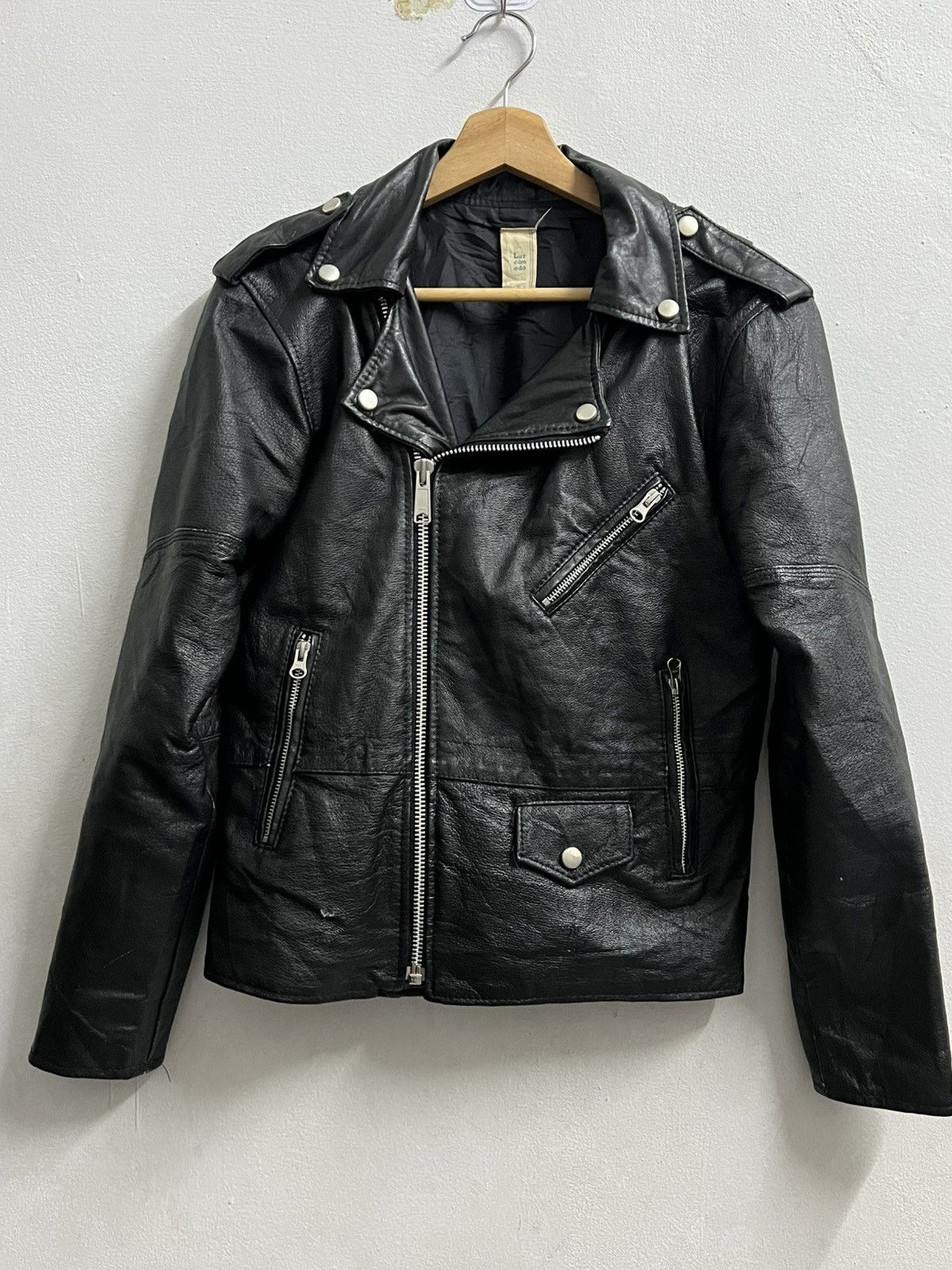 Vintage Luz com odo leather jacket punk rock rare Size US M / EU 48-50 / 2 - 1 Thumbnail