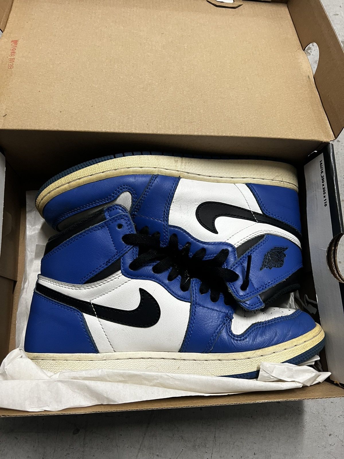 Nike Nike Jordan 1 Retro High “Game Royal” Size US 6.5 / EU 39-40 - 1 Thumbnail