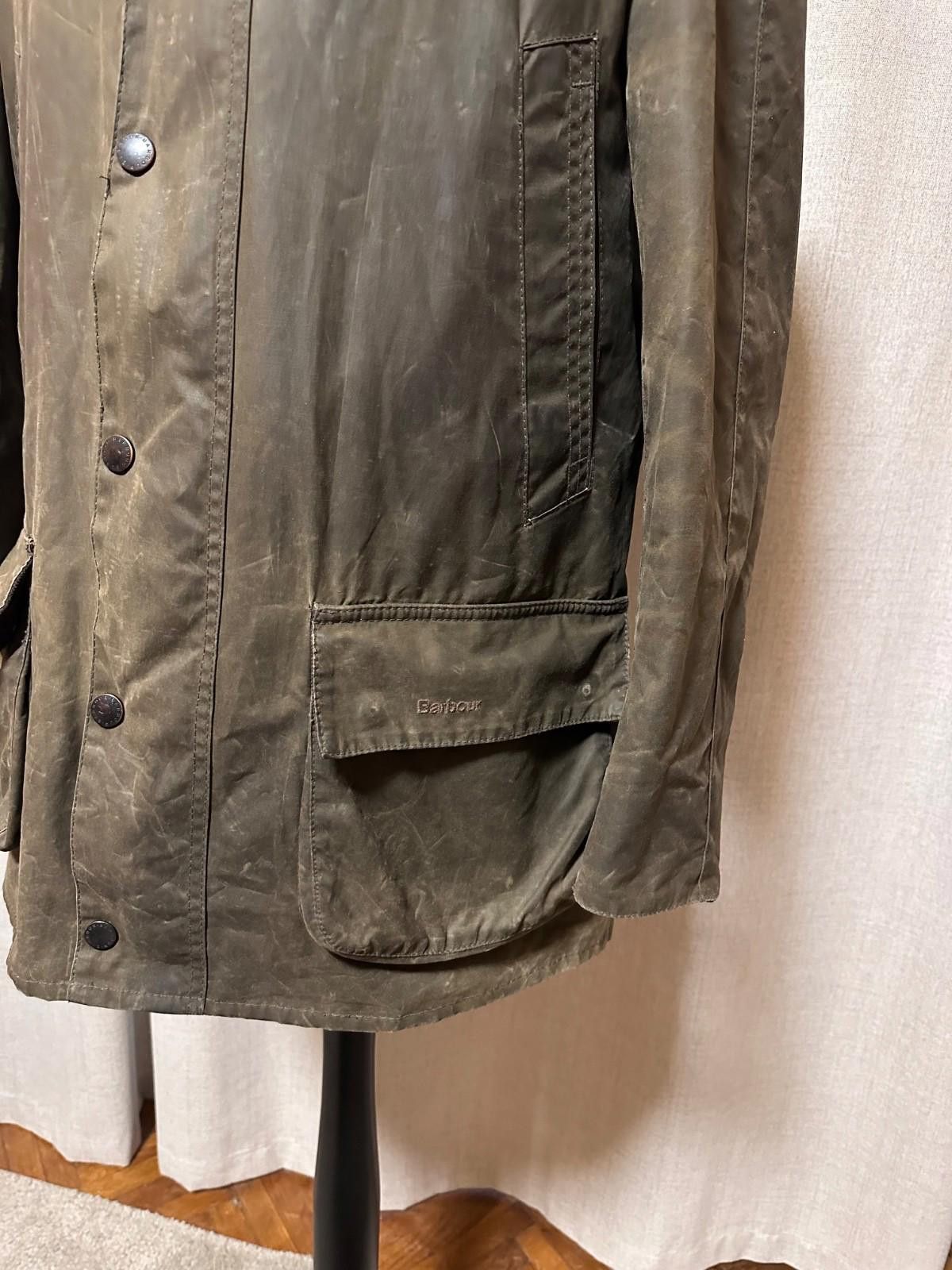 Barbour Barbour Classic Bristol Wax Cotton Olive Mens Jacket Coat XL Size US XL / EU 56 / 4 - 5 Thumbnail