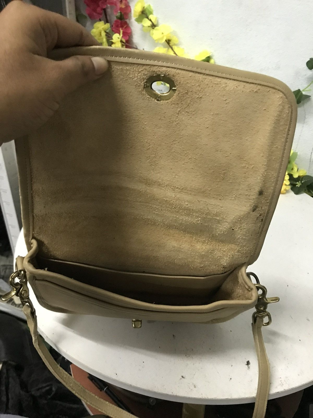 Coach Vintage Leather Coach Shoulder Size ONE SIZE - 9 Thumbnail