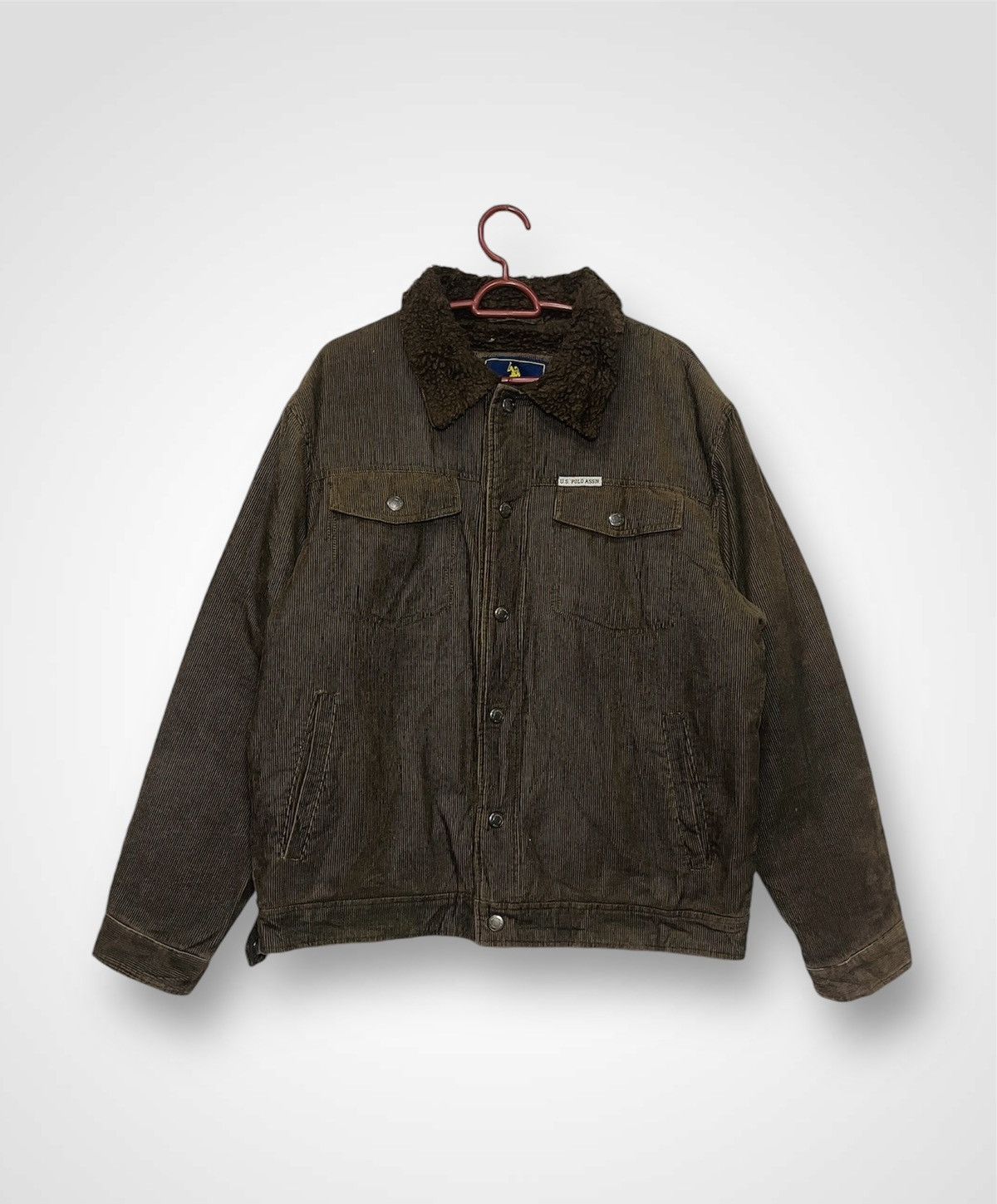 U.S. Polo Assn. US Polo Assn Curduroy Jacket (12) Size US XL / EU 56 / 4 - 1 Thumbnail