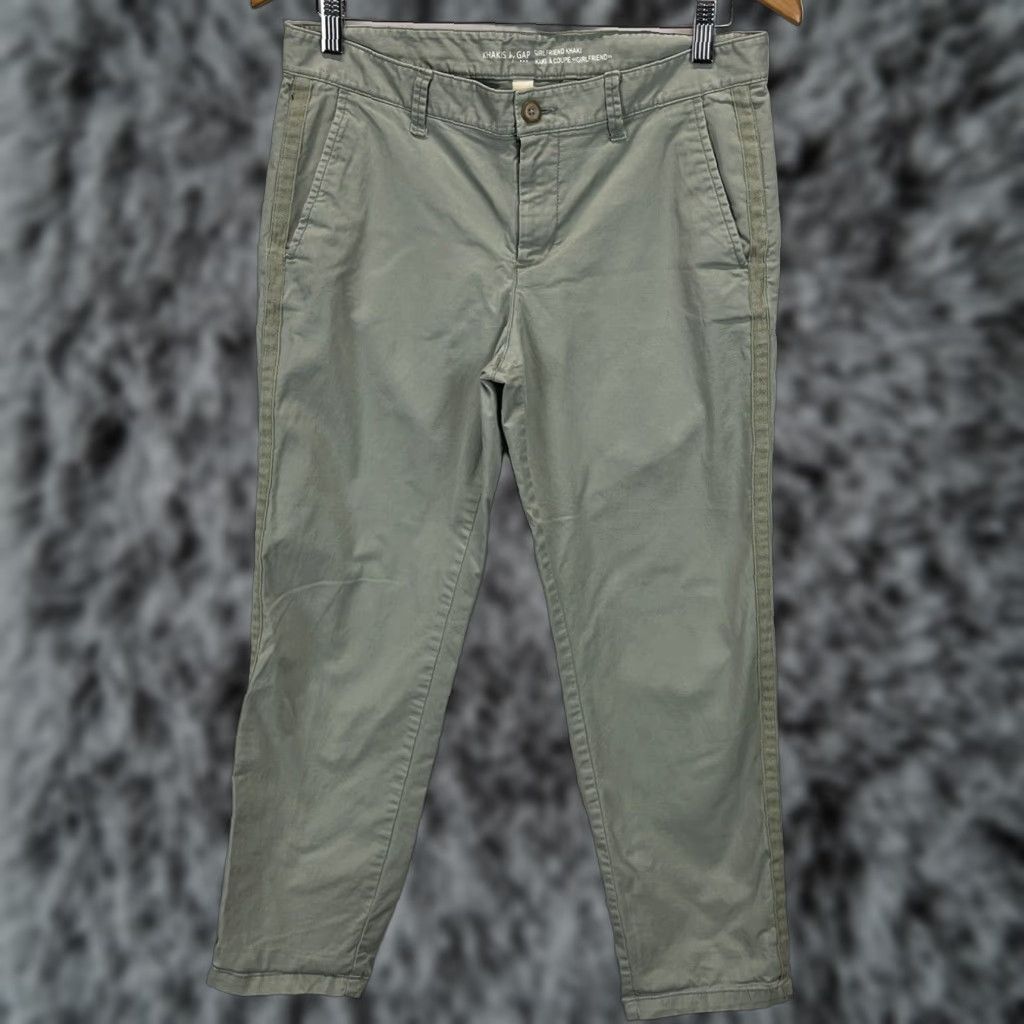 Gap Gap Chino Pants Womens Green Size 6 Size 28" / US 6 / IT 42 - 1 Thumbnail