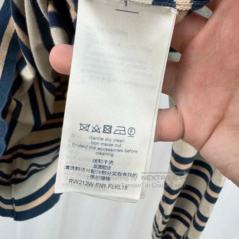 Louis Vuitton Louis Vuitton Striped Collar Knit Sweater. Size US XS / EU 42 / 0 - 6 Thumbnail
