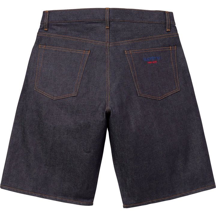 Supreme SS25 Rigid Baggy Selvedge Denim Short Size US 30 / EU 46 - 2 Thumbnail