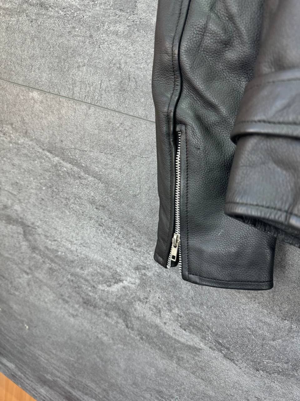 Genuine Leather Vintage Motorcycle Leather Biker Mens Jacket Size US S / EU 44-46 / 1 - 11 Thumbnail