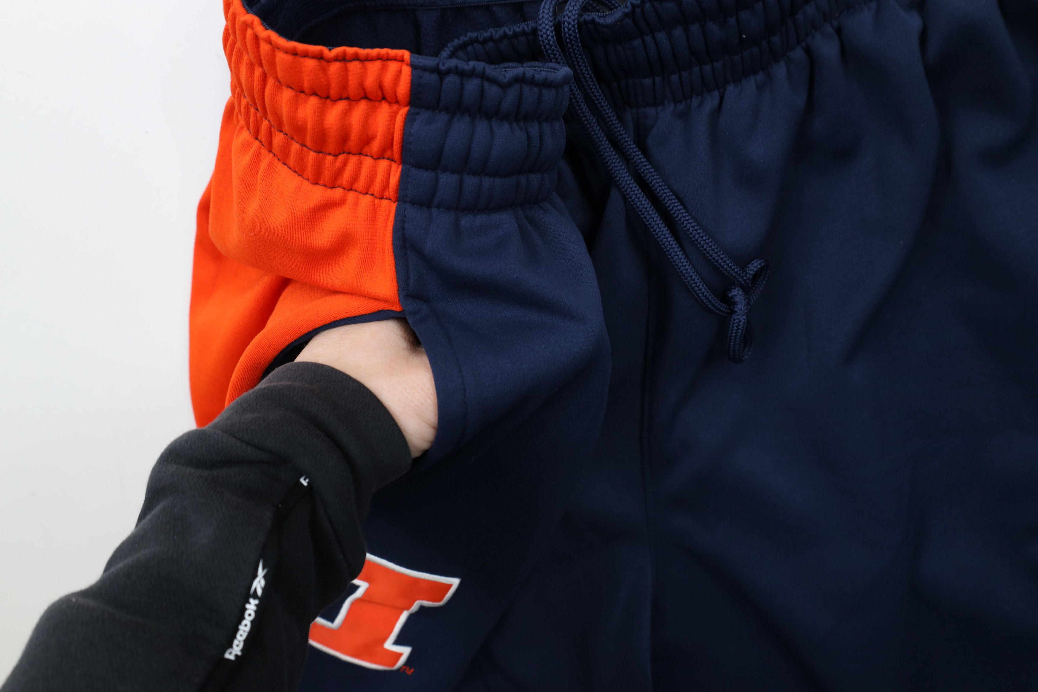 Nike × Vintage Vintage Y2K Nike University of Illinois Wide Leg Sweatpants Size US 40 / EU 56 - 7 Thumbnail