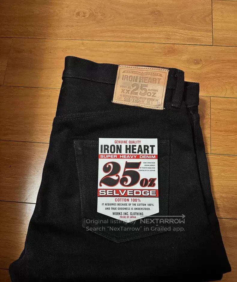 Iron Heart Iron Heart Double dyed black jeans Size US 36 / EU 52 - 1 Thumbnail