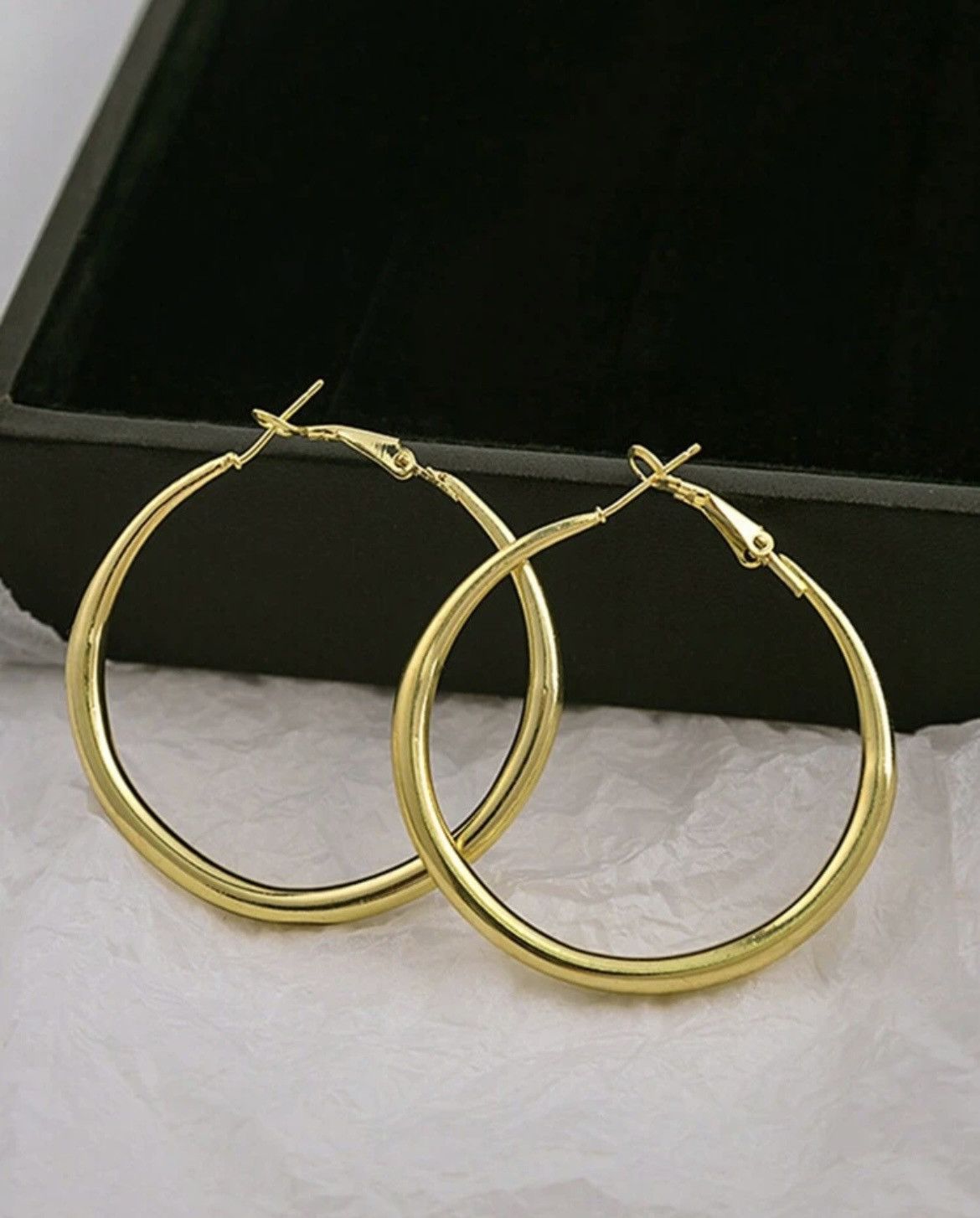 Other 14K Gold Hoop Earrings Brand New!! Size ONE SIZE - 2 Thumbnail
