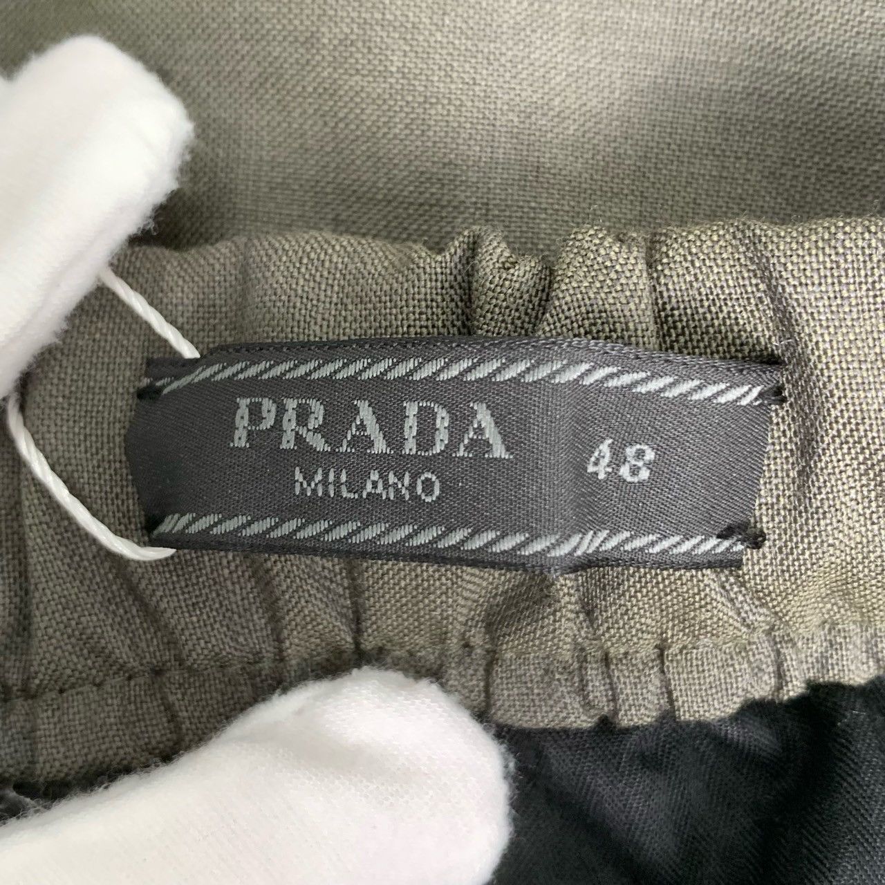 Prada Prada Pants Colorblock Logo Velcro Joggers (Size 48) Size US 32 / EU 48 - 2 Thumbnail
