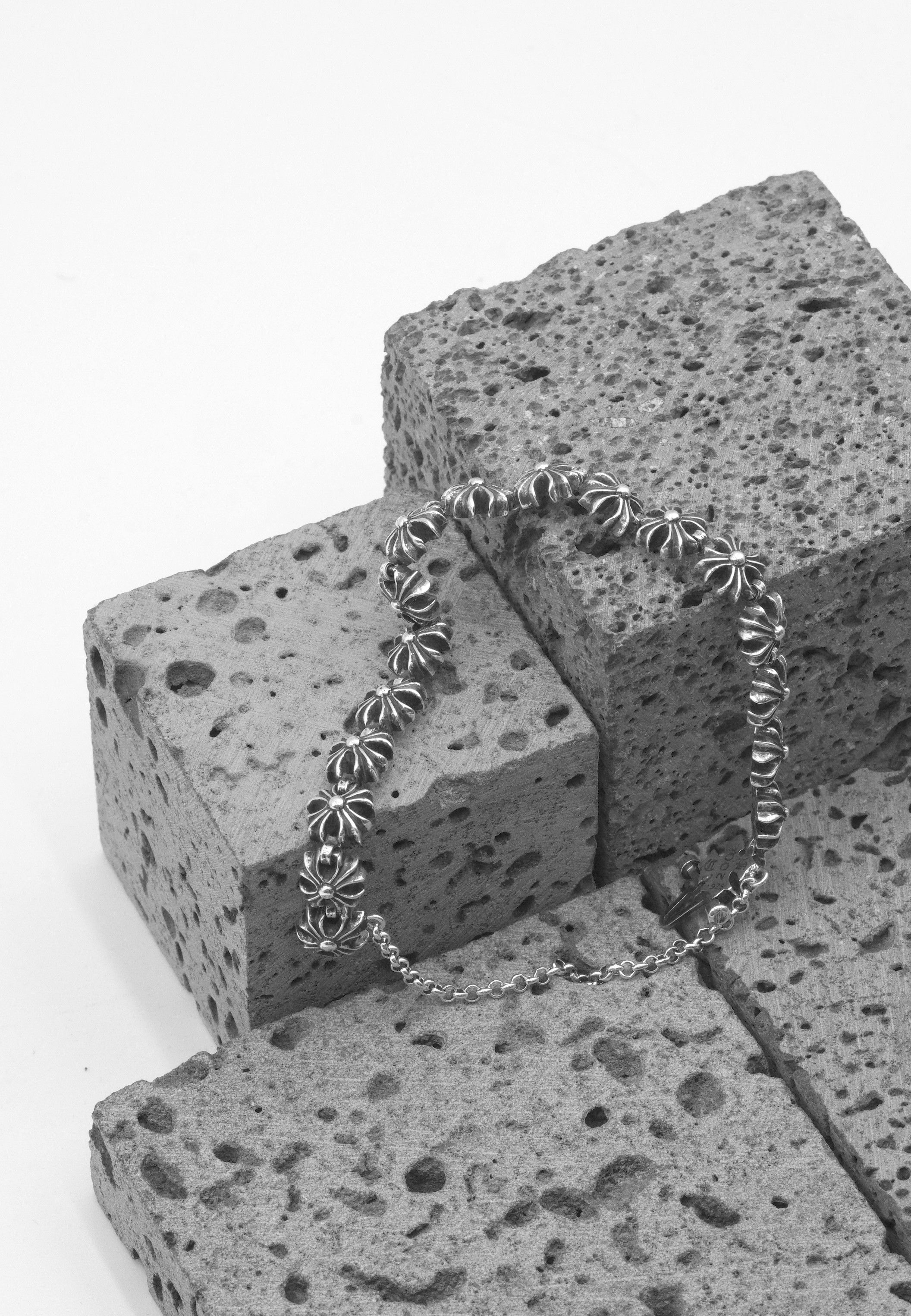 Chrome Hearts Chrome Hearts 925 Silver Tiny E Plus Bracelet Size ONE SIZE - 3 Thumbnail