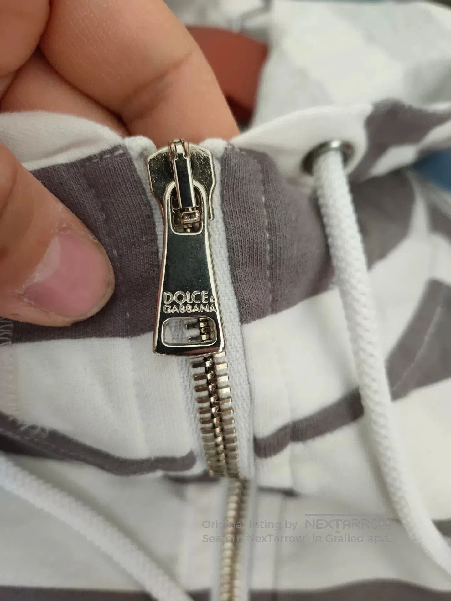 Dolce & Gabbana Dolce Gabbana Striped Hooded Sweatshirt. Size US M / EU 48-50 / 2 - 4 Thumbnail