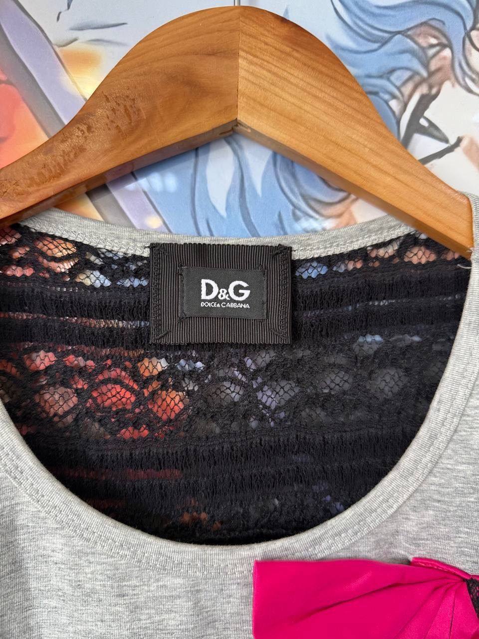 Dolce & Gabbana Vintage Dolce & Gabbana D&G Y2K 2000s T Shirt Logo Baby Tee Size S / US 4 / IT 40 - 4 Thumbnail