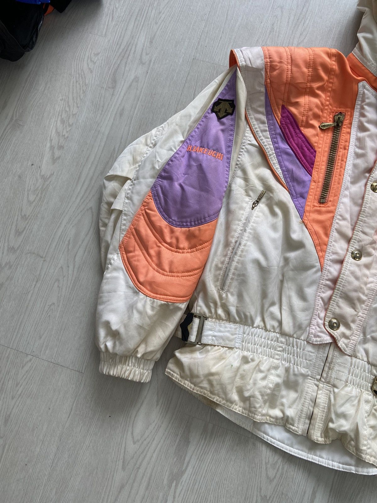 Descente × Sports Specialties Vintage 1990’s Descente Cargo Bomber Jacket Size US M / EU 48-50 / 2 - 5 Thumbnail