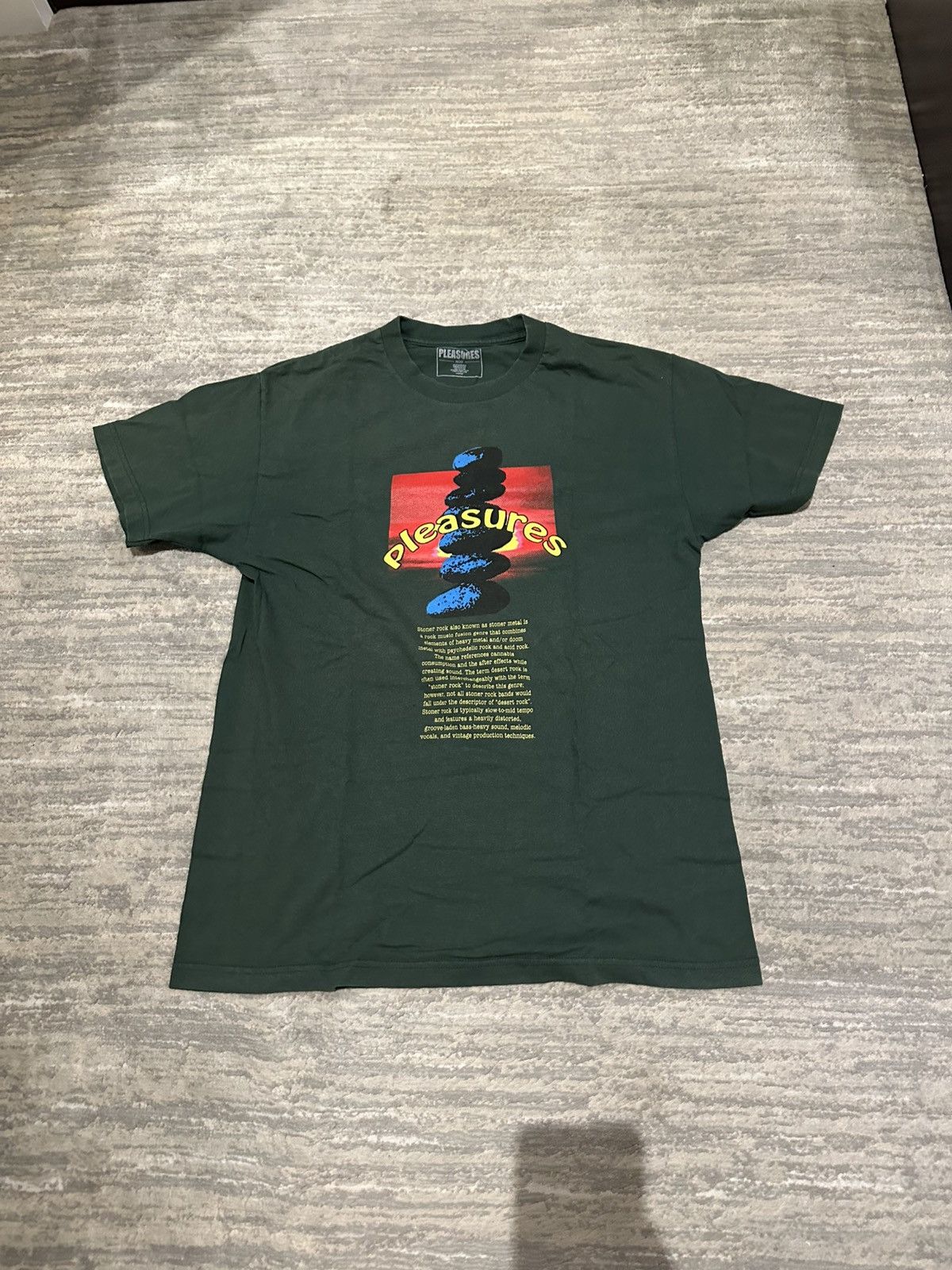 Pleasures Pleaures Stoner Tee Green Size US M / EU 48-50 / 2 - 1 Thumbnail