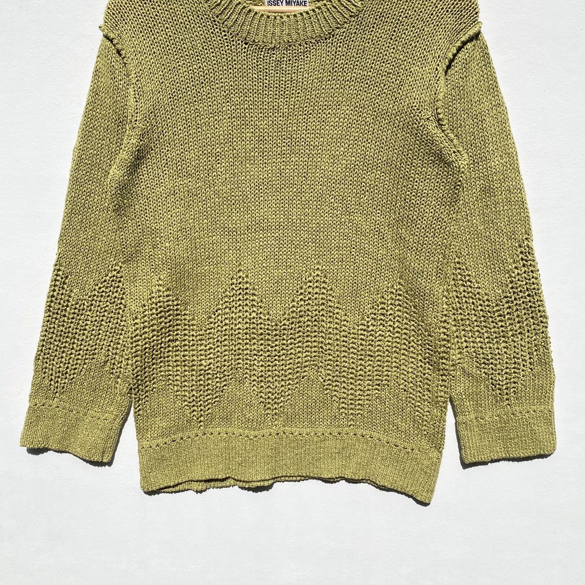 Issey Miyake Issey Miyake Design Woven Knitwear Sweater Japan Designer Size US XS / EU 42 / 0 - 9 Thumbnail