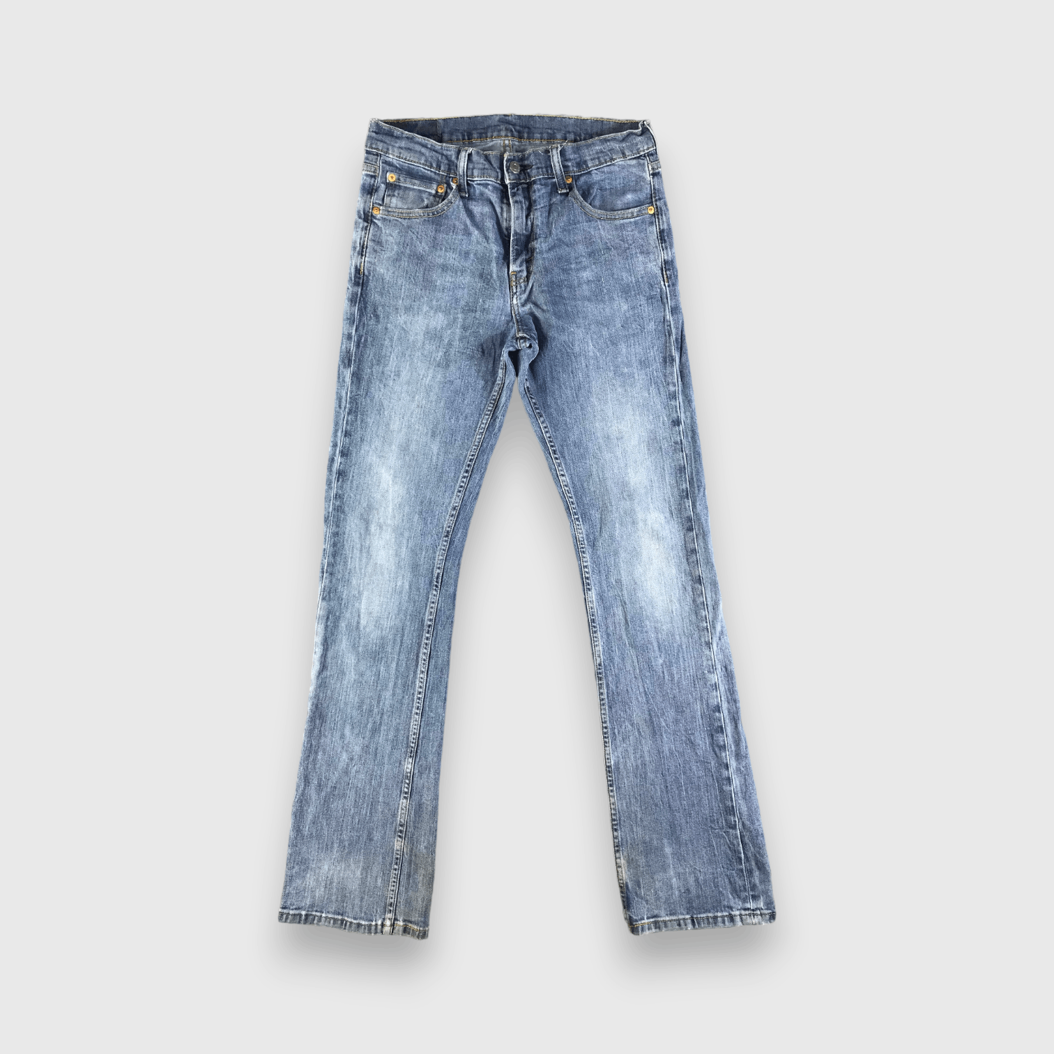 Levi's Vintage Blue Wash Levis 527 Jeans-J3462 Size 31" - 1 Thumbnail